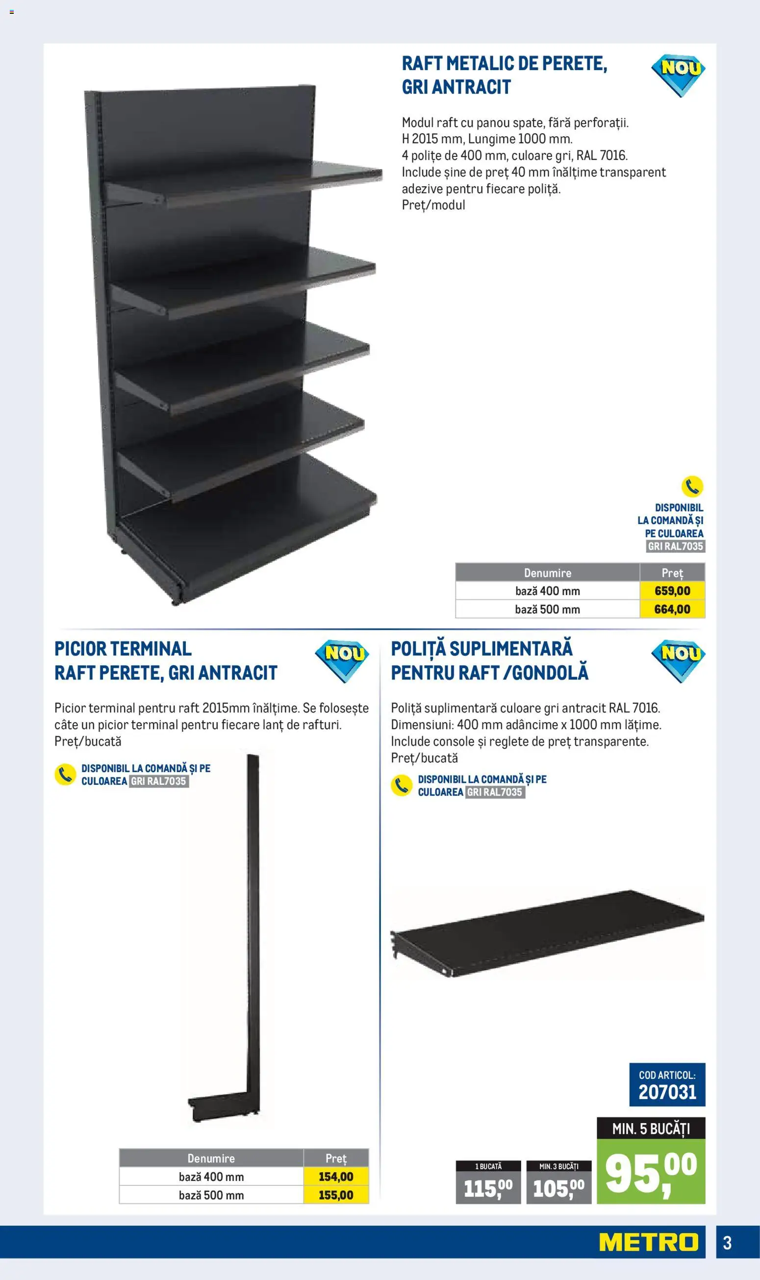 Catalog METRO 1 Aprilie - 29 Iunie 2026 | Pagina 3 | Produse: Raft