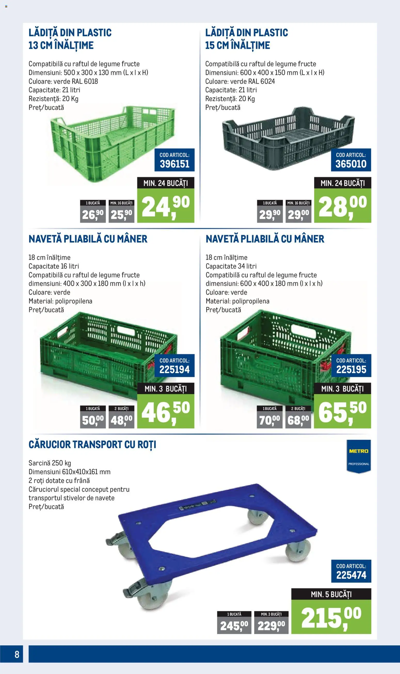 Catalog METRO 1 Aprilie - 29 Iunie 2026 | Pagina 8 | Produse: Mâner, Legume, Fructe