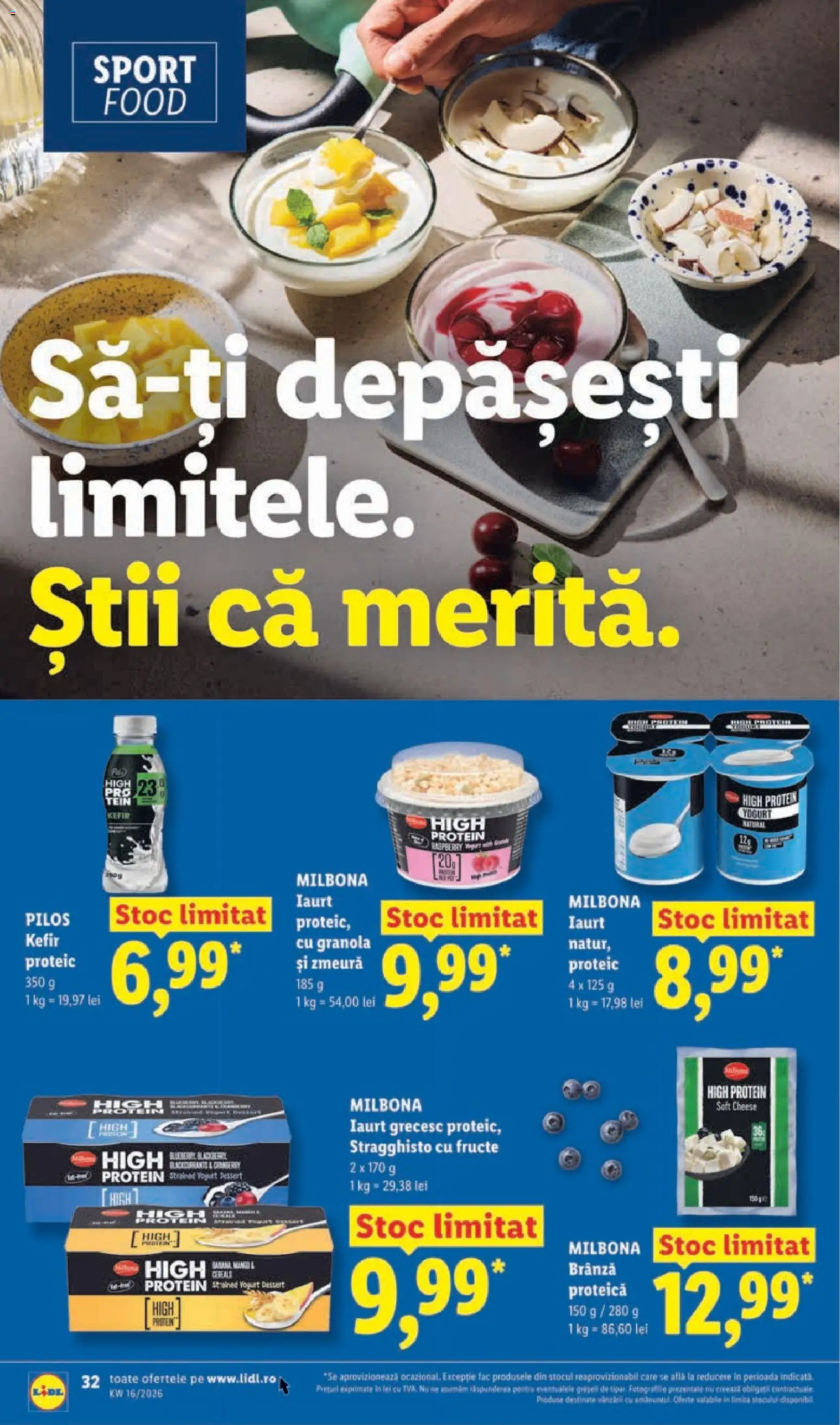 Catalog LIDL 14 - 18 Aprilie 2026 | Pagina 32 | Produse: Zmeură, Toplar, Fructe, Mango
