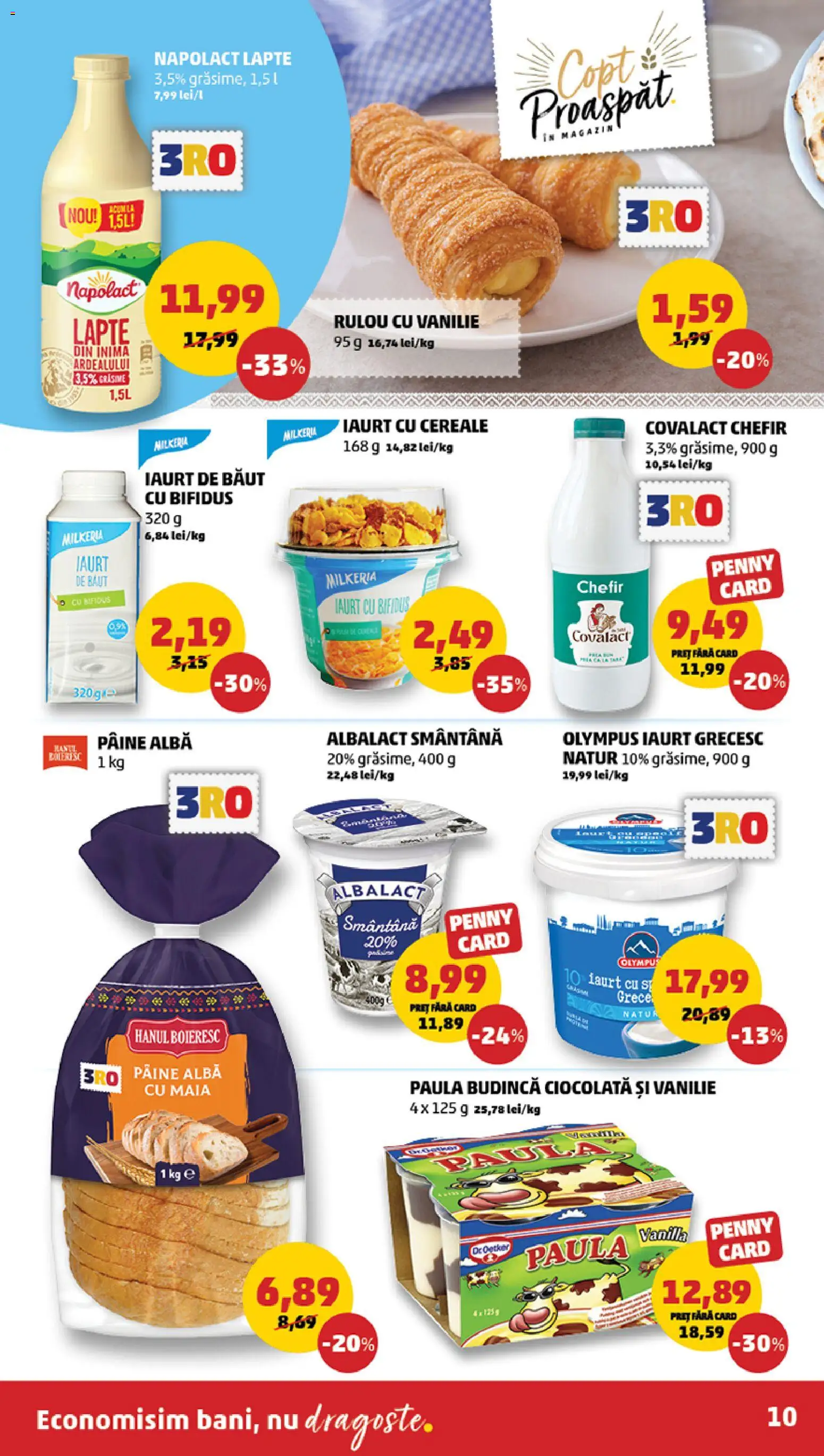 Catalog PENNY Market 8 - 13 Aprilie 2026 | Pagina 10 | Produse: Pâine, Ciocolată, Kefir, Smântână