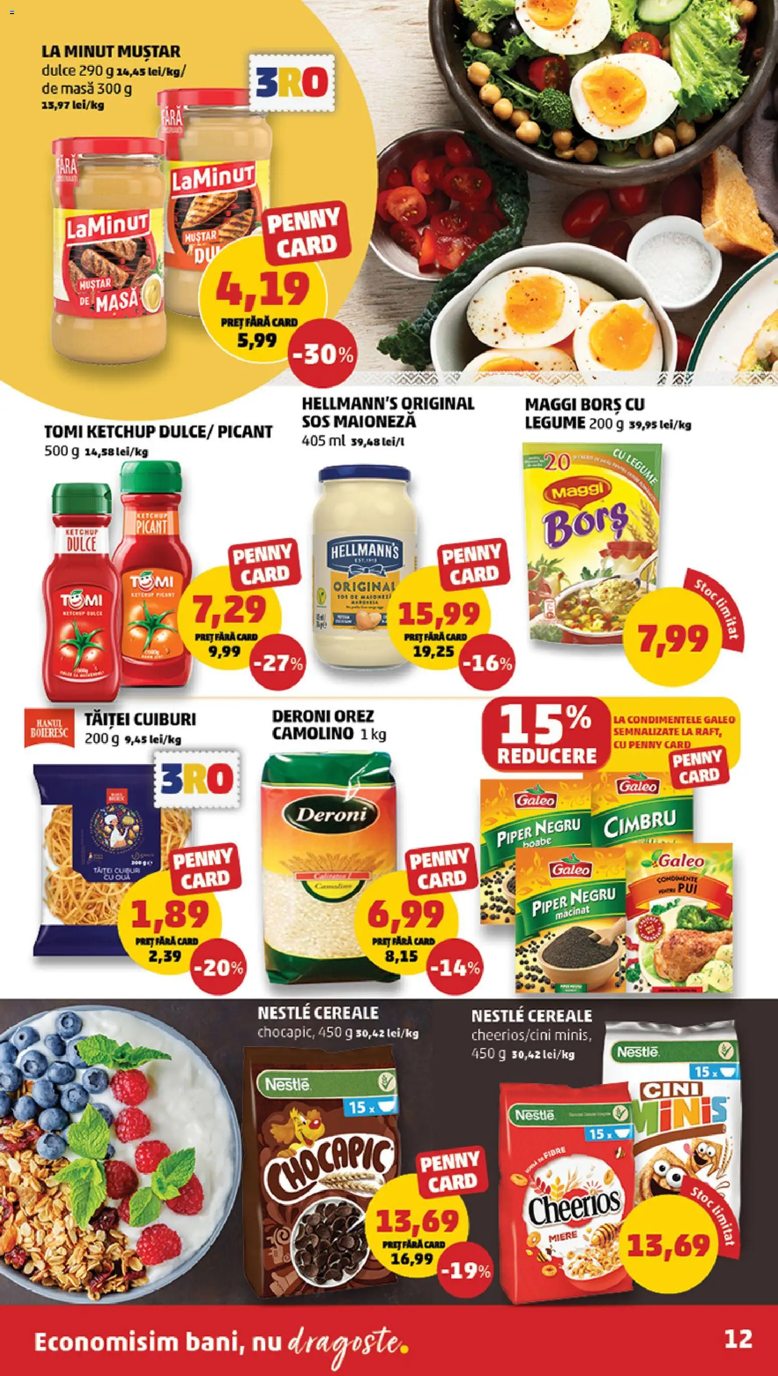 Catalog PENNY Market 8 - 13 Aprilie 2026 | Pagina 12 | Produse: Borș, Noodles, Cereale, Ketchup