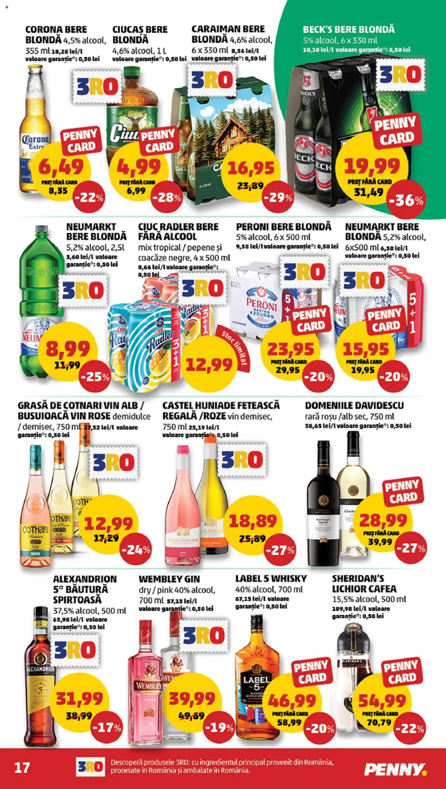 Catalog PENNY Market 8 - 13 Aprilie 2026 | Pagina 17 | Produse: Lichior, Cafea, Bere, Gin