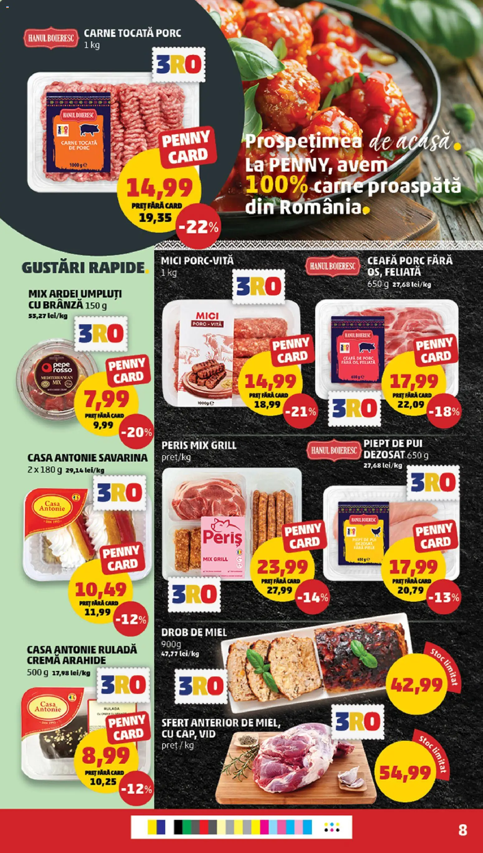 Catalog PENNY Market 8 - 13 Aprilie 2026 | Pagina 8 | Produse: Grill, Arahide, Brânză, Ardei umpluți