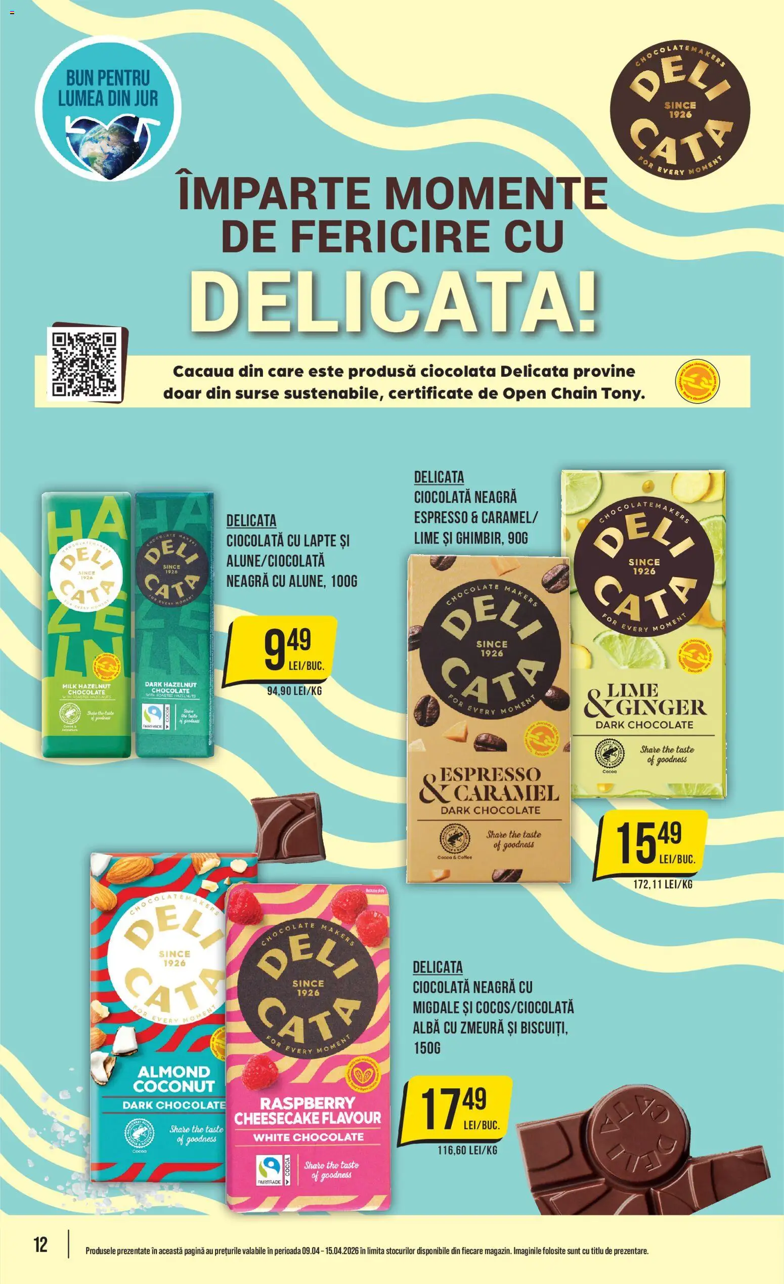 Catalog Mega Image 9 - 14 Aprilie 2026 | Pagina 12 | Produse: Lime, Migdale, Lapte, Shake