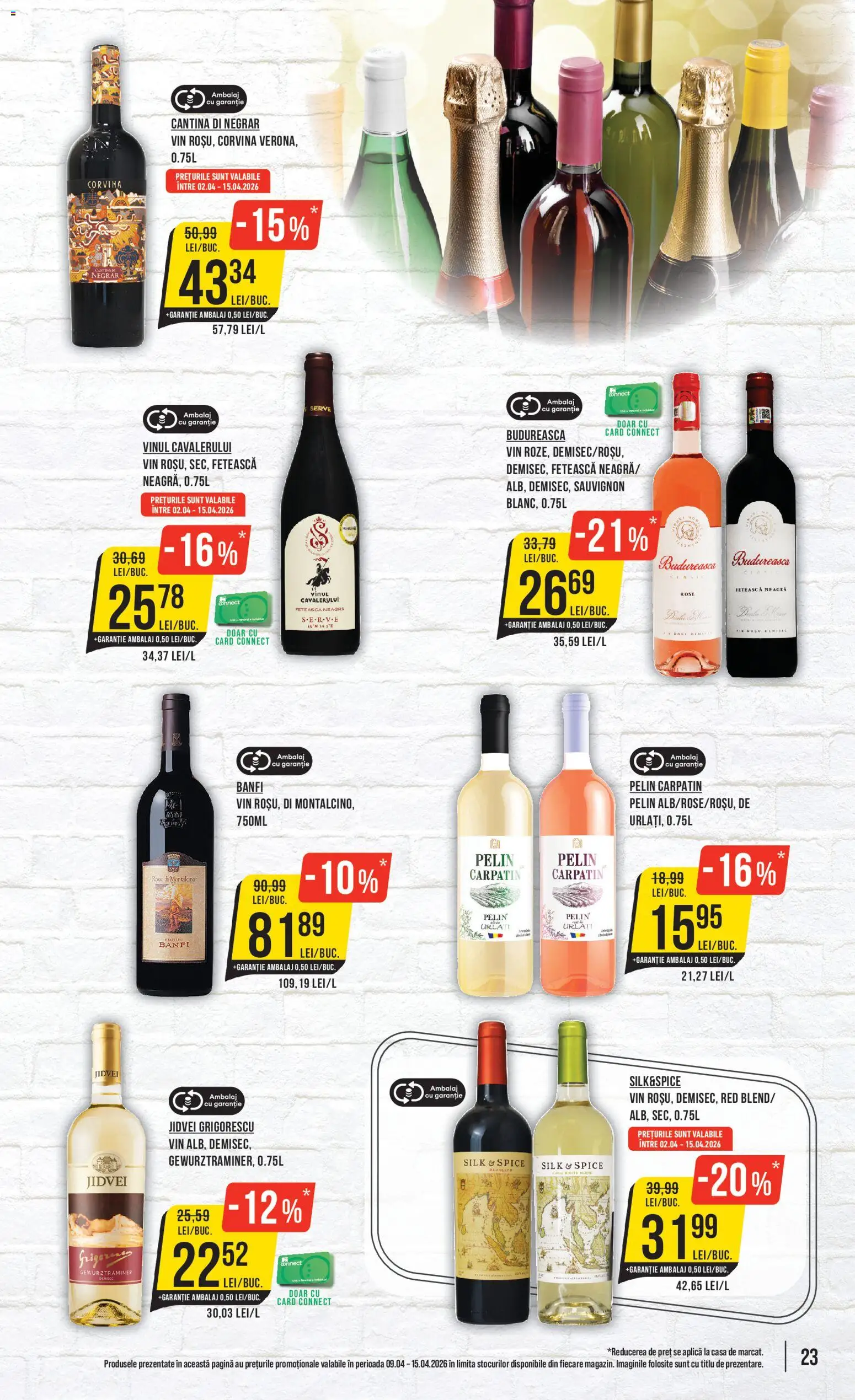 Catalog Mega Image 9 - 14 Aprilie 2026 | Pagina 23 | Produse: Vin
