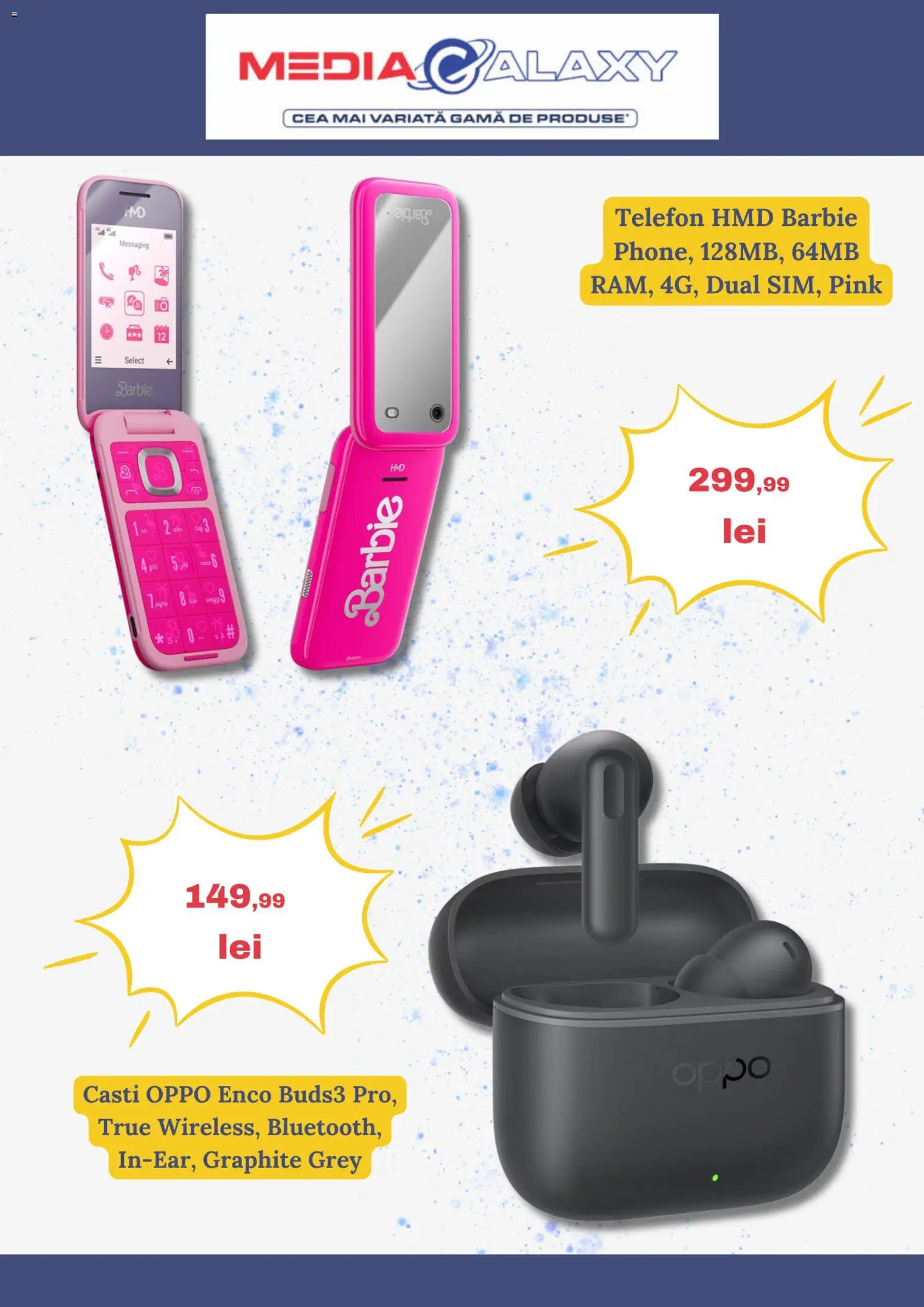 Catalog Media Galaxy 9 - 14 Aprilie 2026 | Pagina 2 | Produse: Telefon, Căști