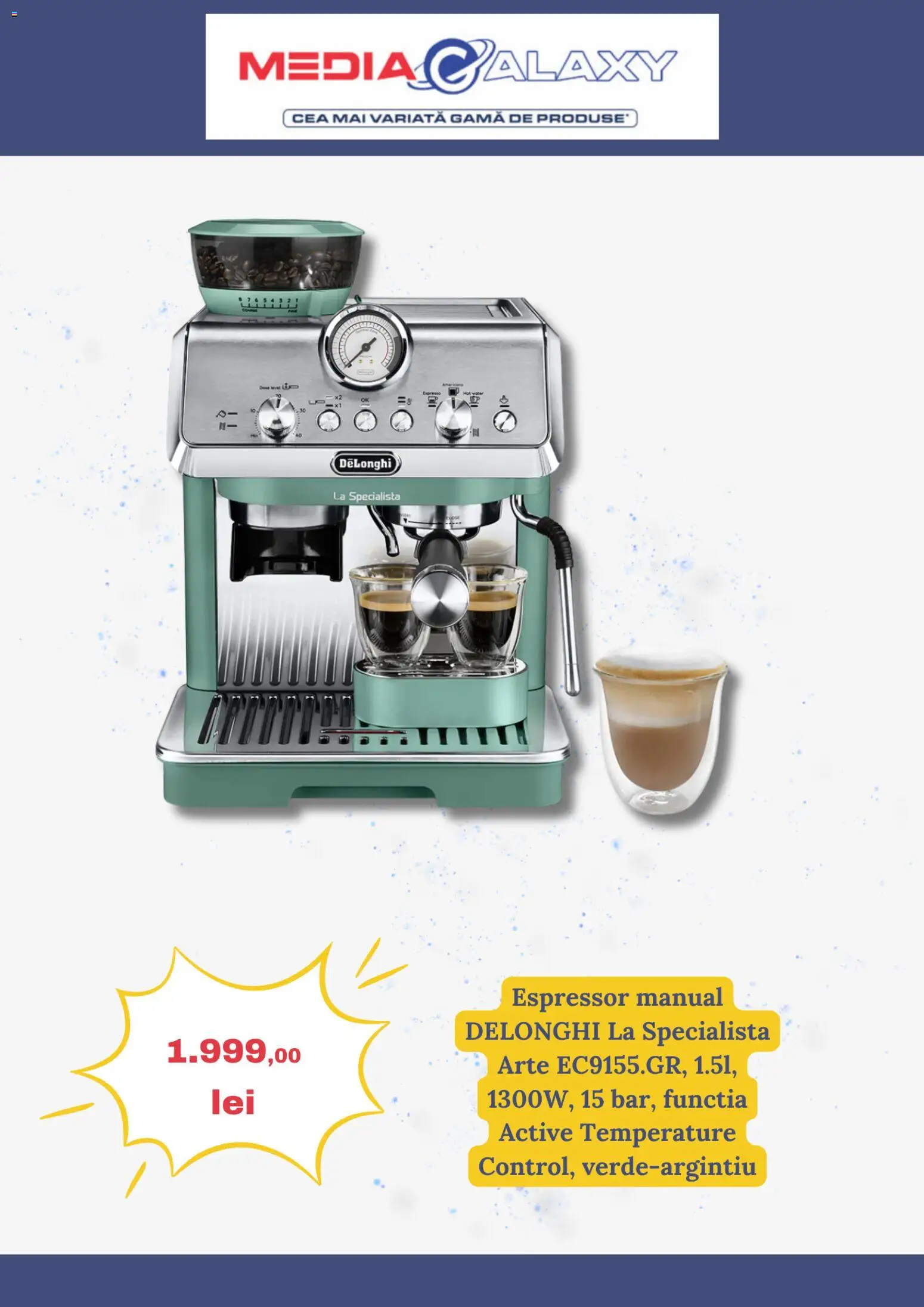 Catalog Media Galaxy 9 - 14 Aprilie 2026 | Pagina 5 | Produse: Espressor
