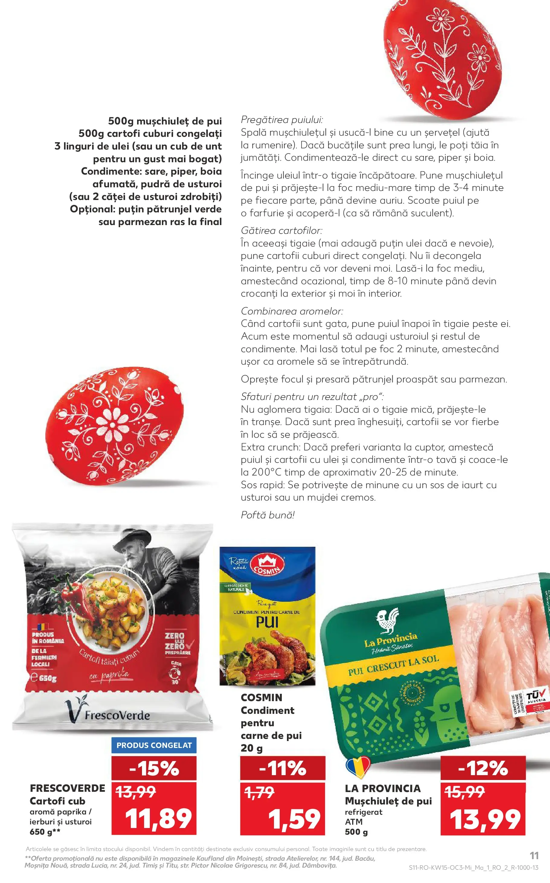 Catalog Kaufland 8 - 13 Aprilie 2026 | Pagina 11 | Produse: Pătrunjel, Linguri, Hacıyatmaz Kedi Oyuncağı, Condimente