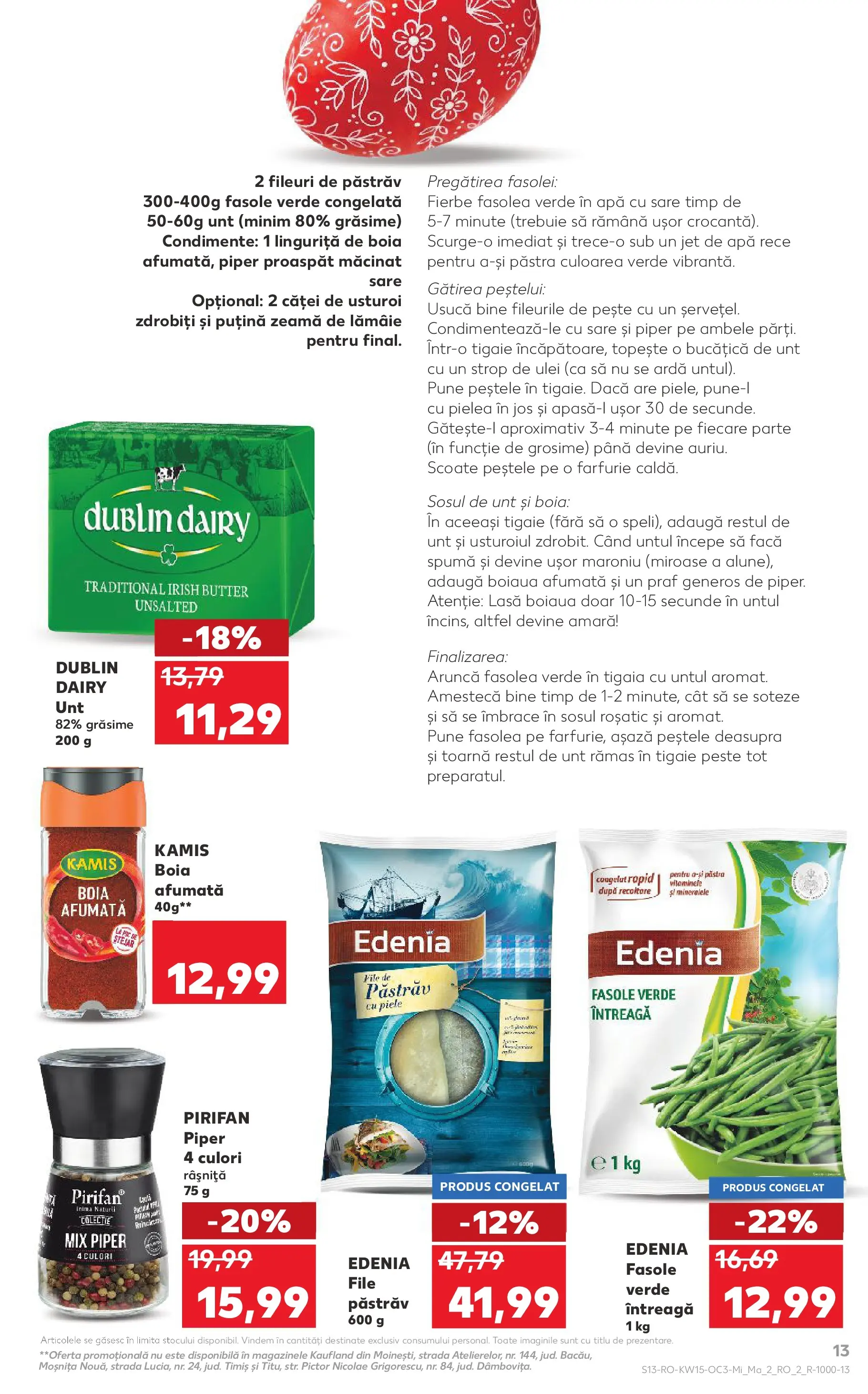 Catalog Kaufland 8 - 13 Aprilie 2026 | Pagina 13 | Produse: Ulei, Fasole verde, Condimente, Usturoi