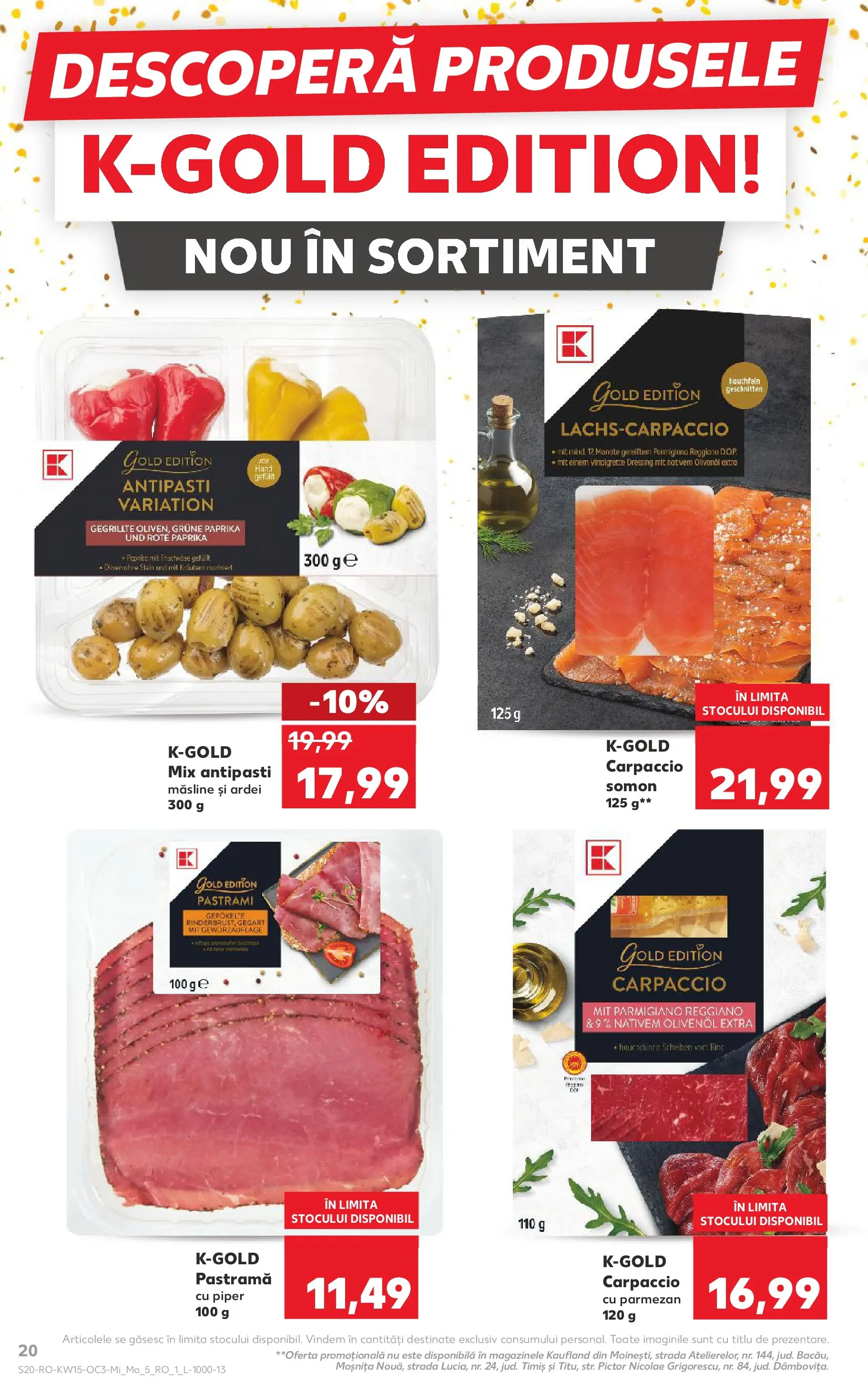 Catalog Kaufland 8 - 13 Aprilie 2026 | Pagina 20 | Produse: Çatal, Ardei, Piper, Parmezan