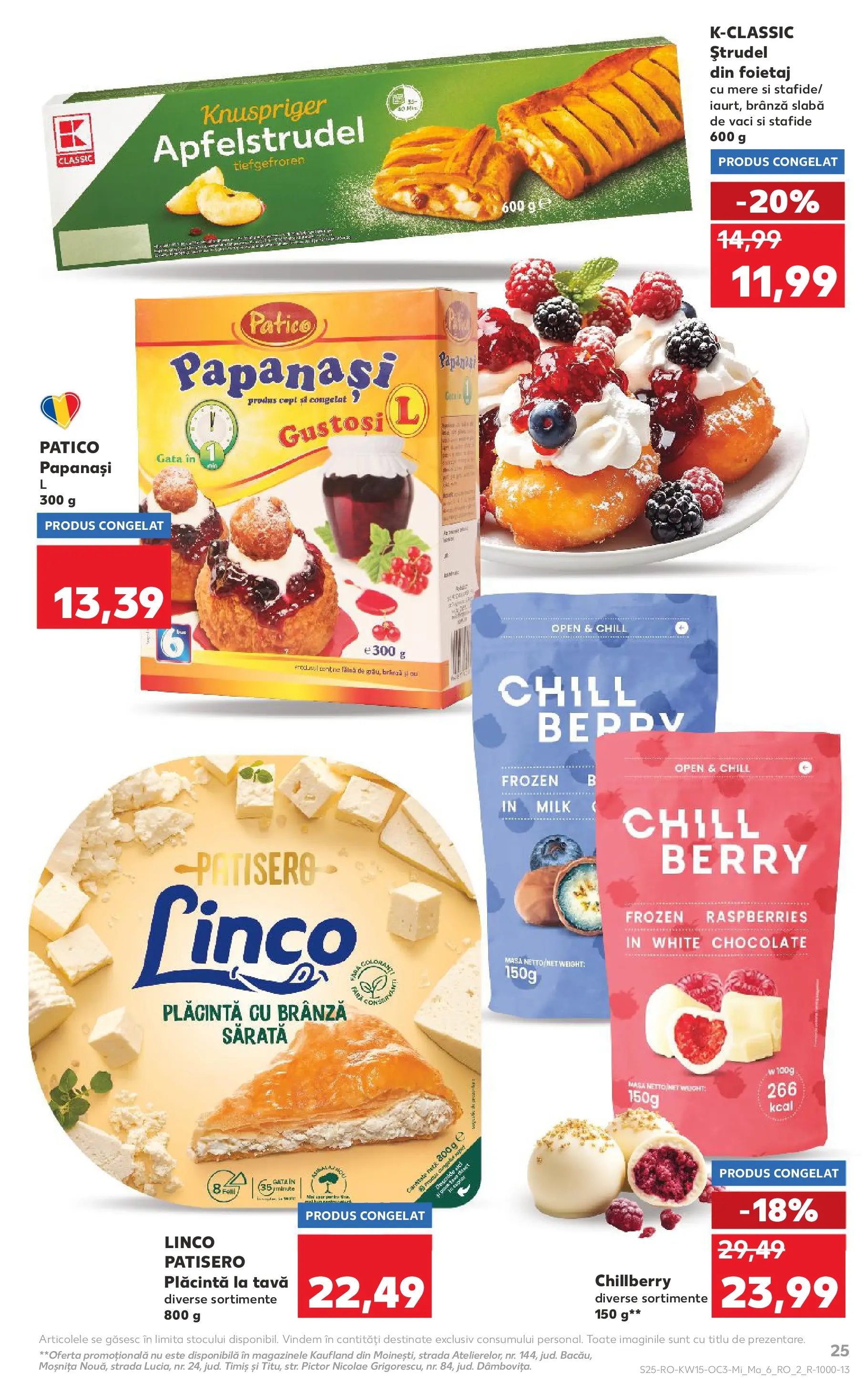 Catalog Kaufland 8 - 13 Aprilie 2026 | Pagina 25 | Produse: Masă, Foietaj, Plăcintă, Ștrudel