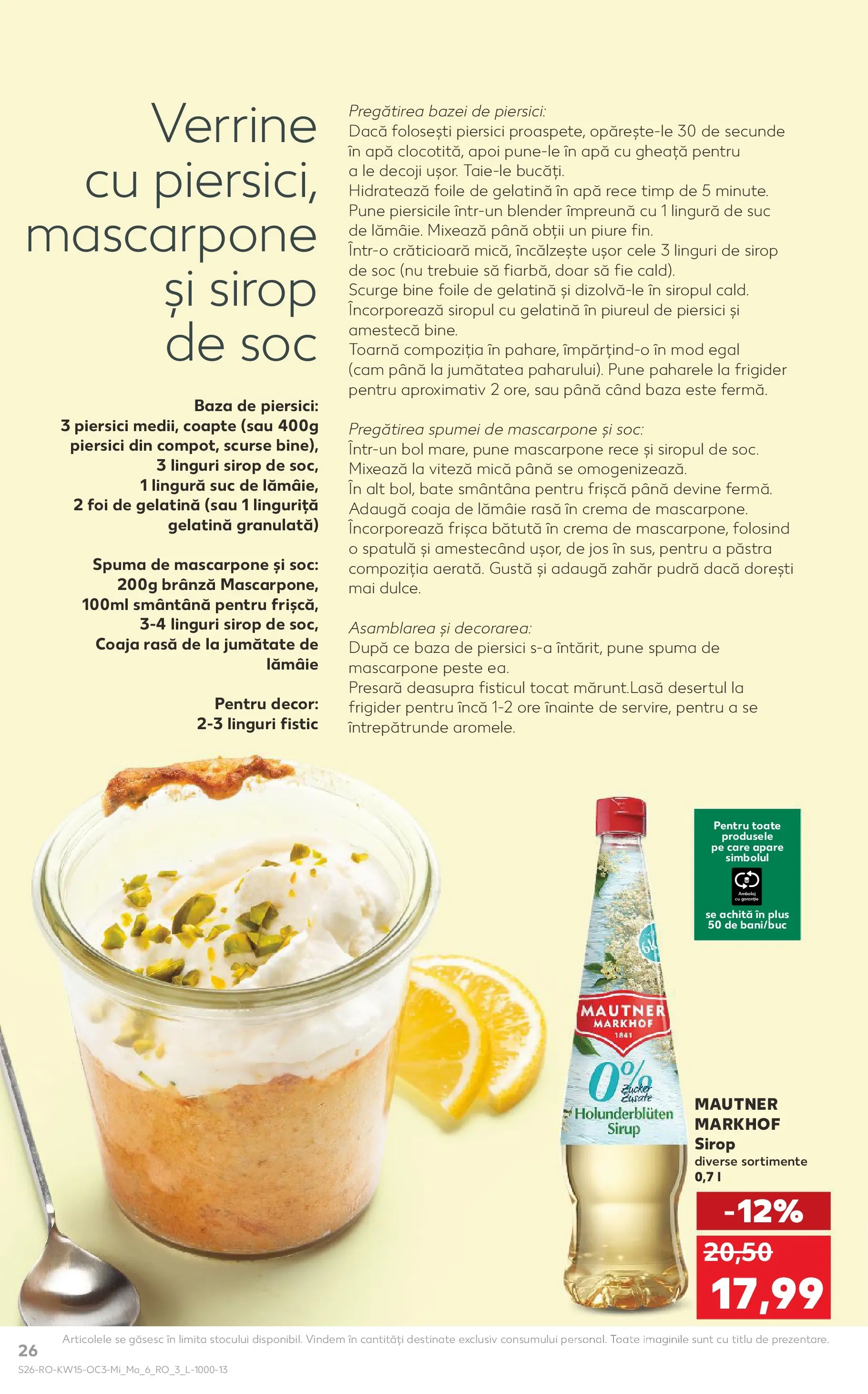 Catalog Kaufland 8 - 13 Aprilie 2026 | Pagina 26 | Produse: Frigider, Linguri, Suc, Zahăr