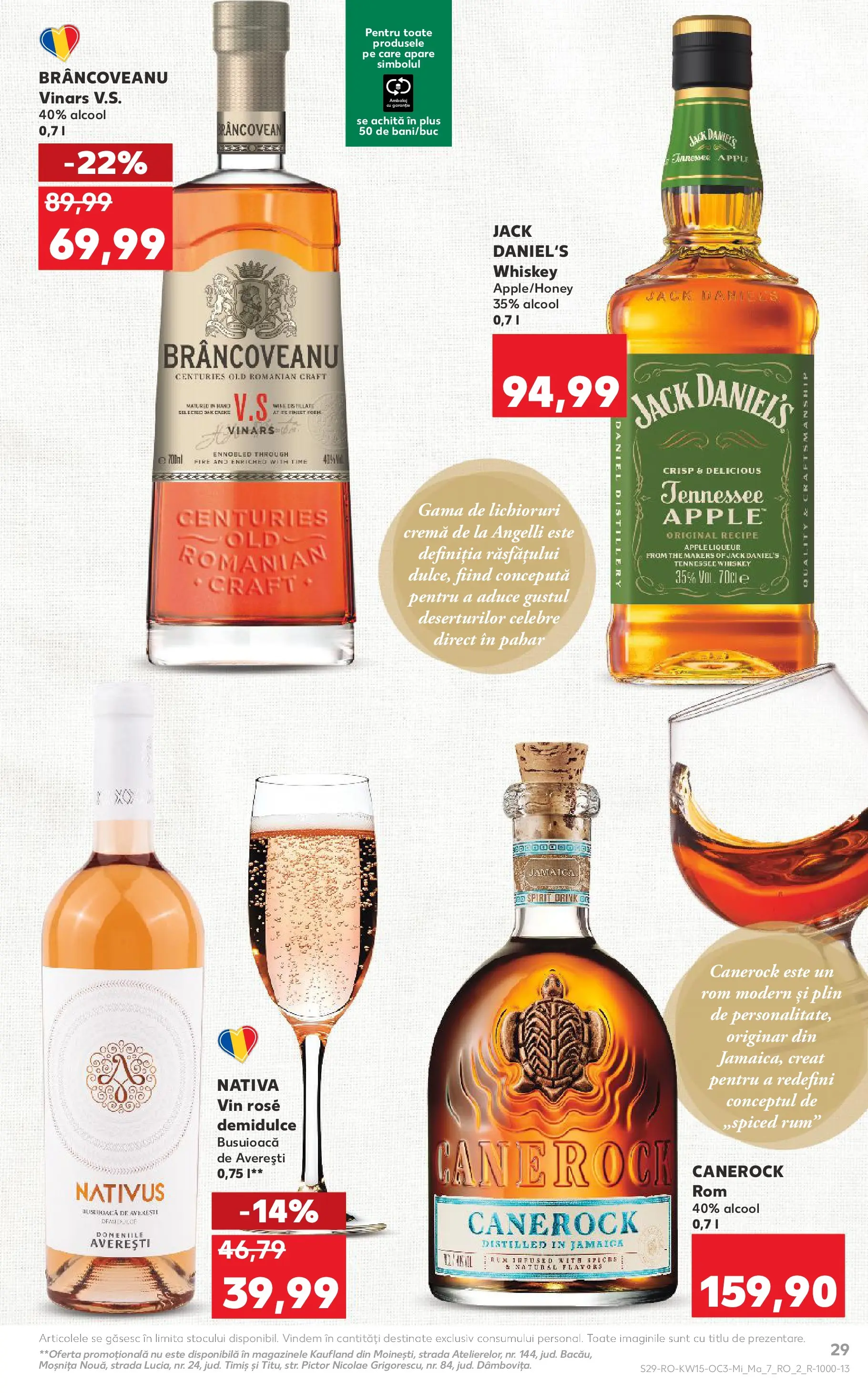 Catalog Kaufland 8 - 13 Aprilie 2026 | Pagina 29 | Produse: Apple, Vin, Rom, Whiskey