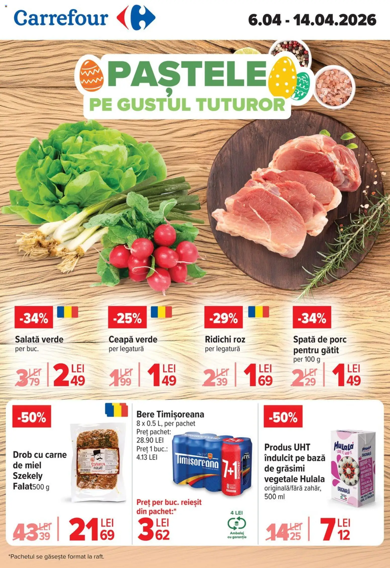 Catalog Carrefour 6 - 13 Aprilie 2026 | Pagina 1 | Produse: Bere