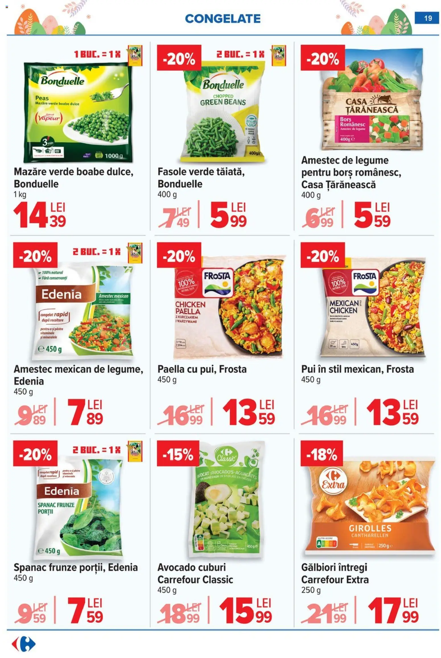Catalog Carrefour 6 - 13 Aprilie 2026 | Pagina 21 | Produse: Unt, Brânză, Ouă, Smântână