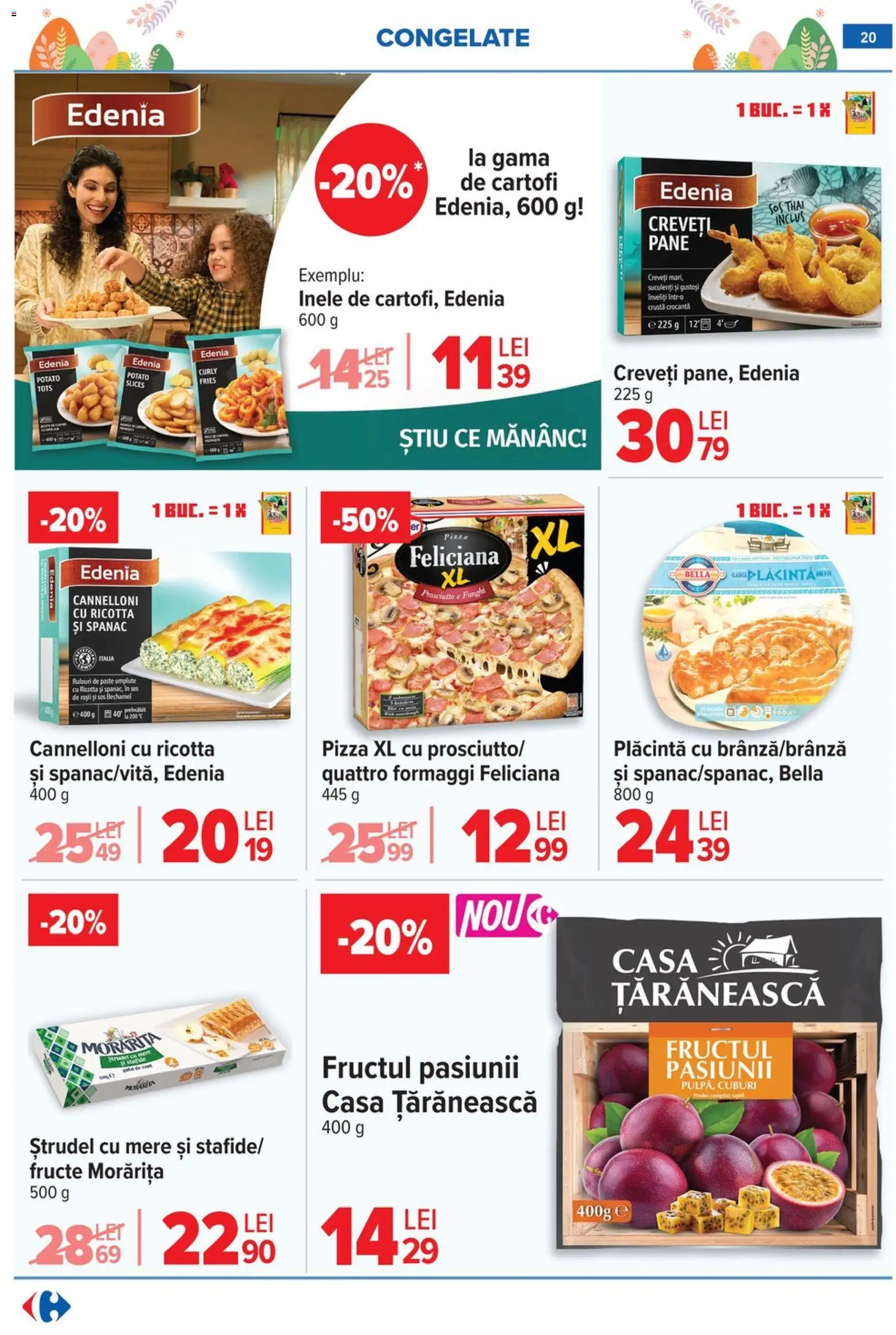 Catalog Carrefour 6 - 13 Aprilie 2026 | Pagina 22 | Produse: Light Kedi Konservesi, Cașcaval, Lapte, Smântână