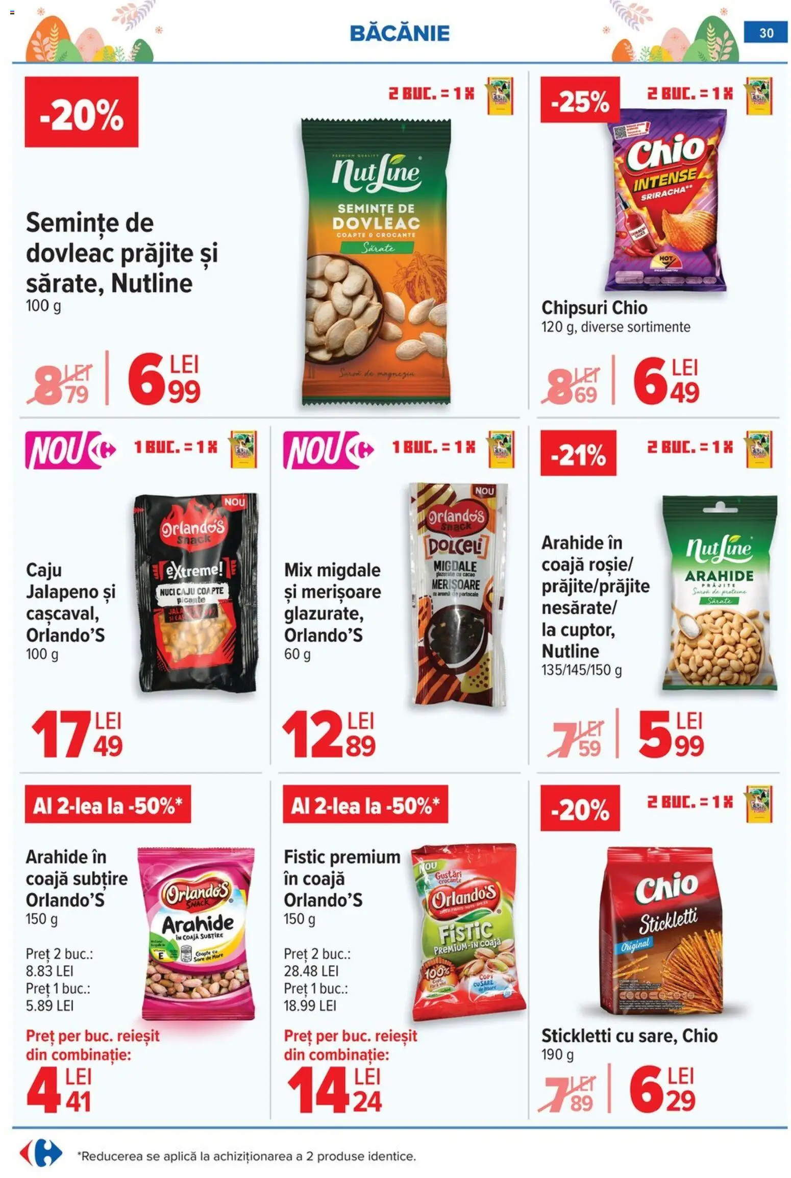 Catalog Carrefour 6 - 13 Aprilie 2026 | Pagina 32 | Produse: Mazăre, Pate, Măsline, Konuşturucu Kuş Yemleri