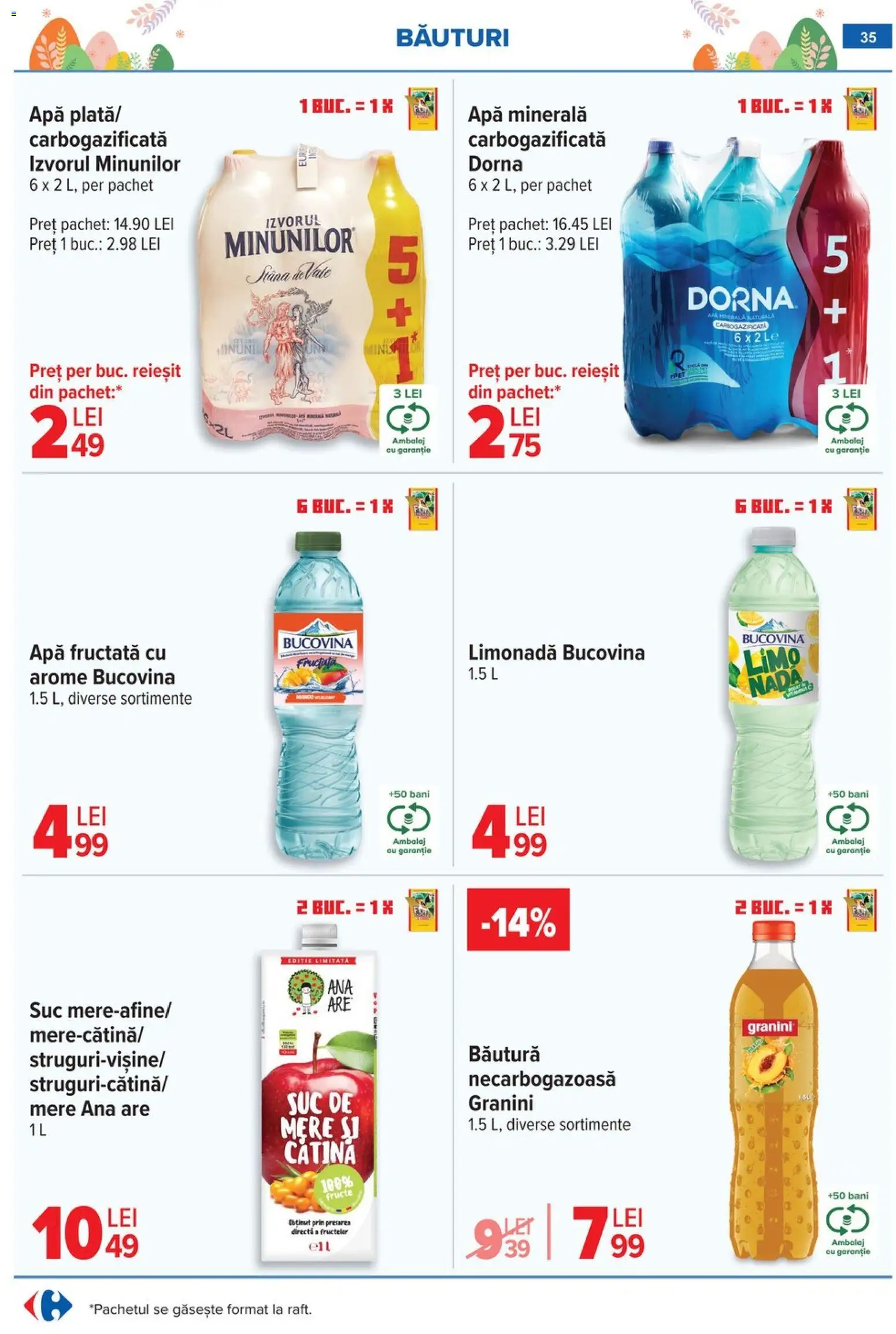 Catalog Carrefour 6 - 13 Aprilie 2026 | Pagina 37 | Produse: Hacıyatmaz Kedi Oyuncağı, Pește, Legume, Sos