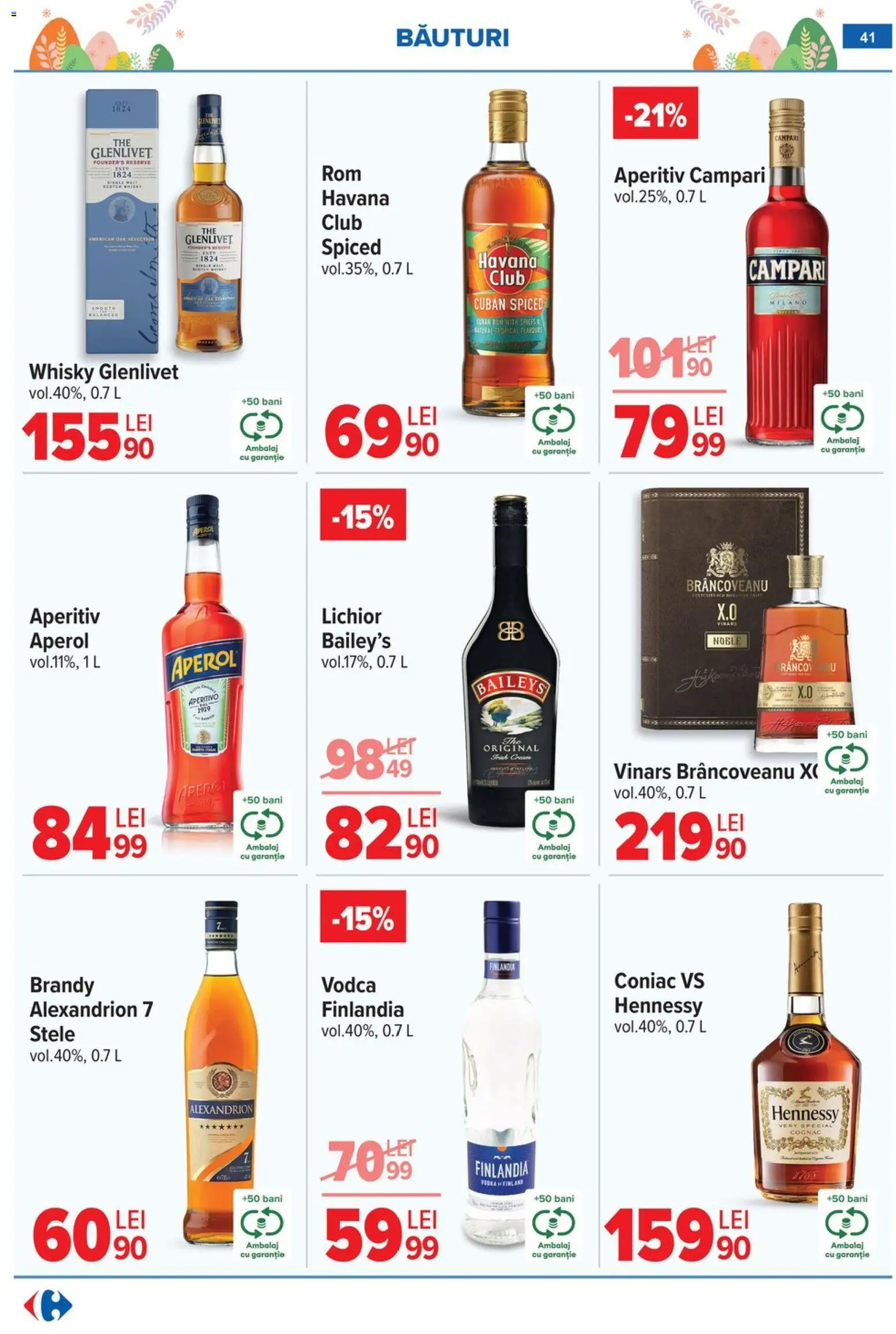 Catalog Carrefour 6 - 13 Aprilie 2026 | Pagina 43 | Produse: Piersică, Masă, Portocale, Ice tea