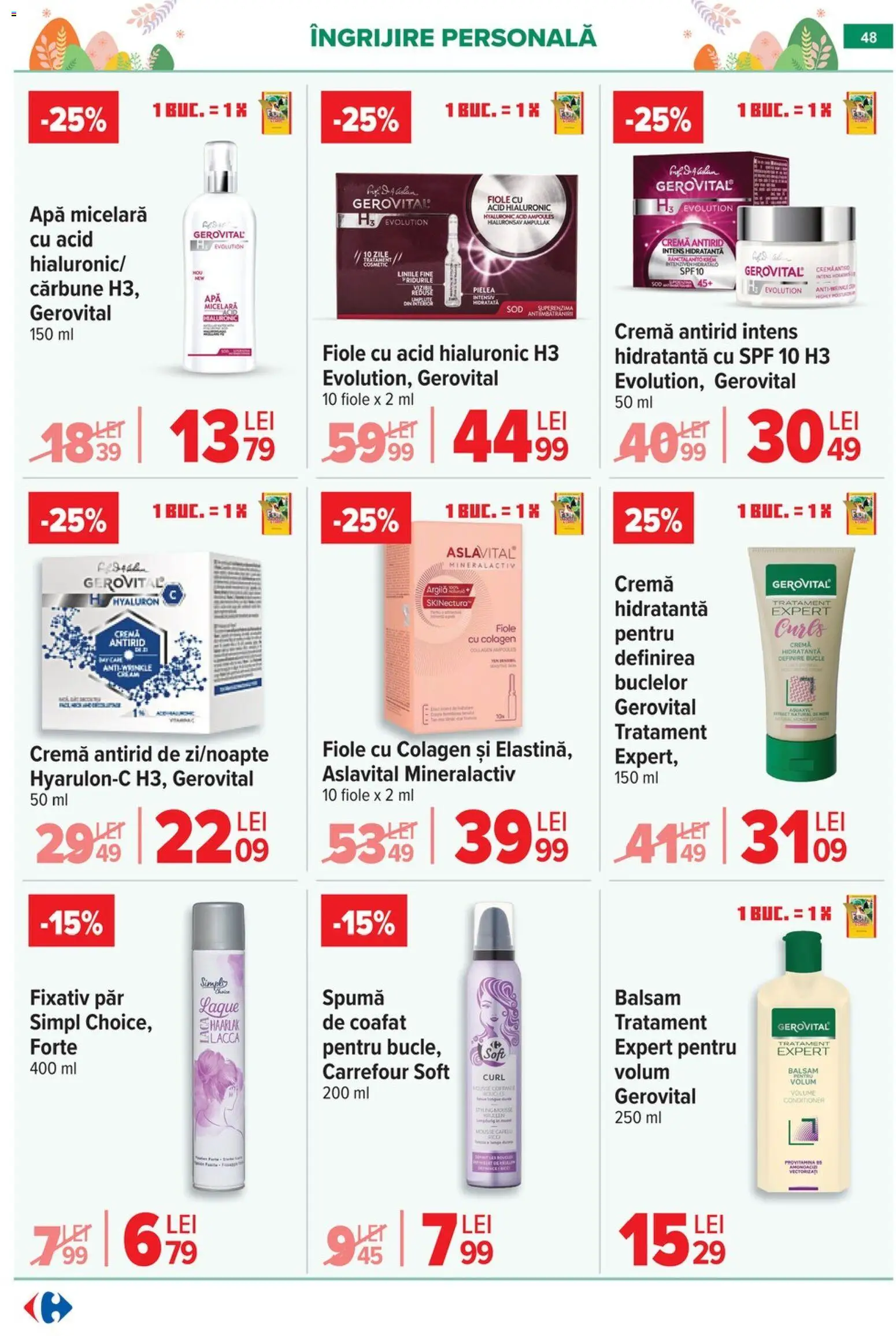 Catalog Carrefour 6 - 13 Aprilie 2026 | Pagina 50 | Produse: Serum, Vopsea, Balsam, Vopsea de păr