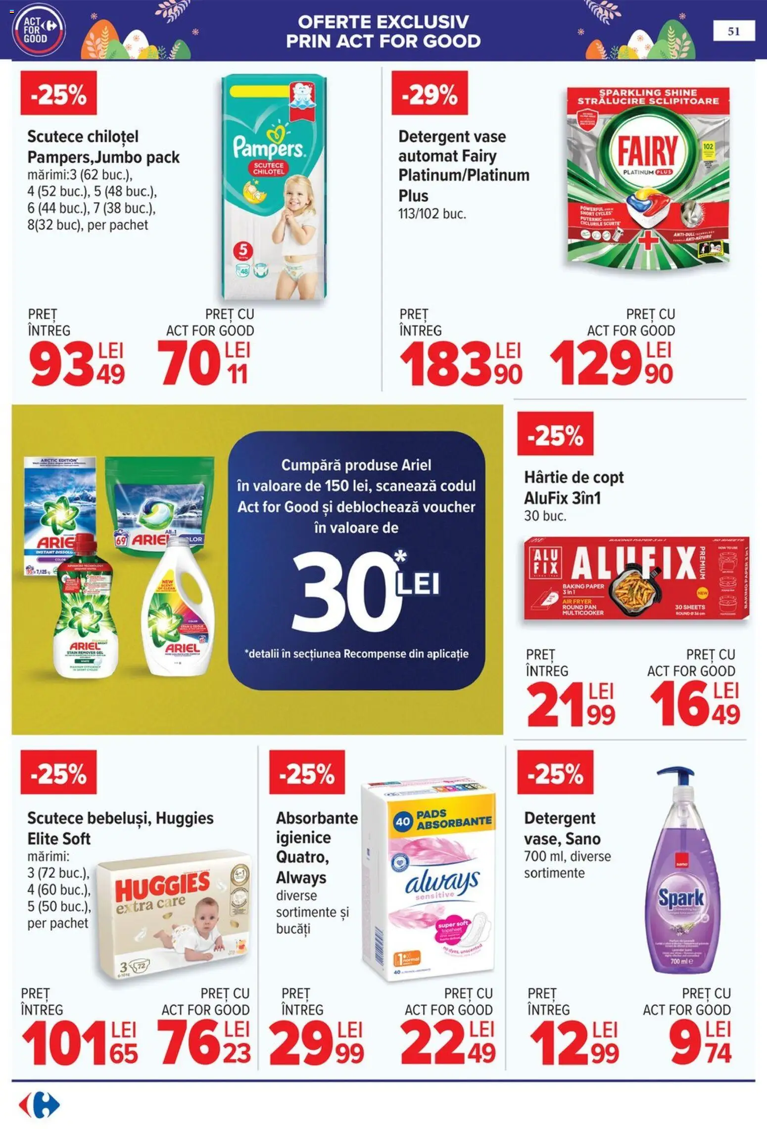 Catalog Carrefour 6 - 13 Aprilie 2026 | Pagina 53 | Produse: Fond de ten, Serum, Pudră, Cremă
