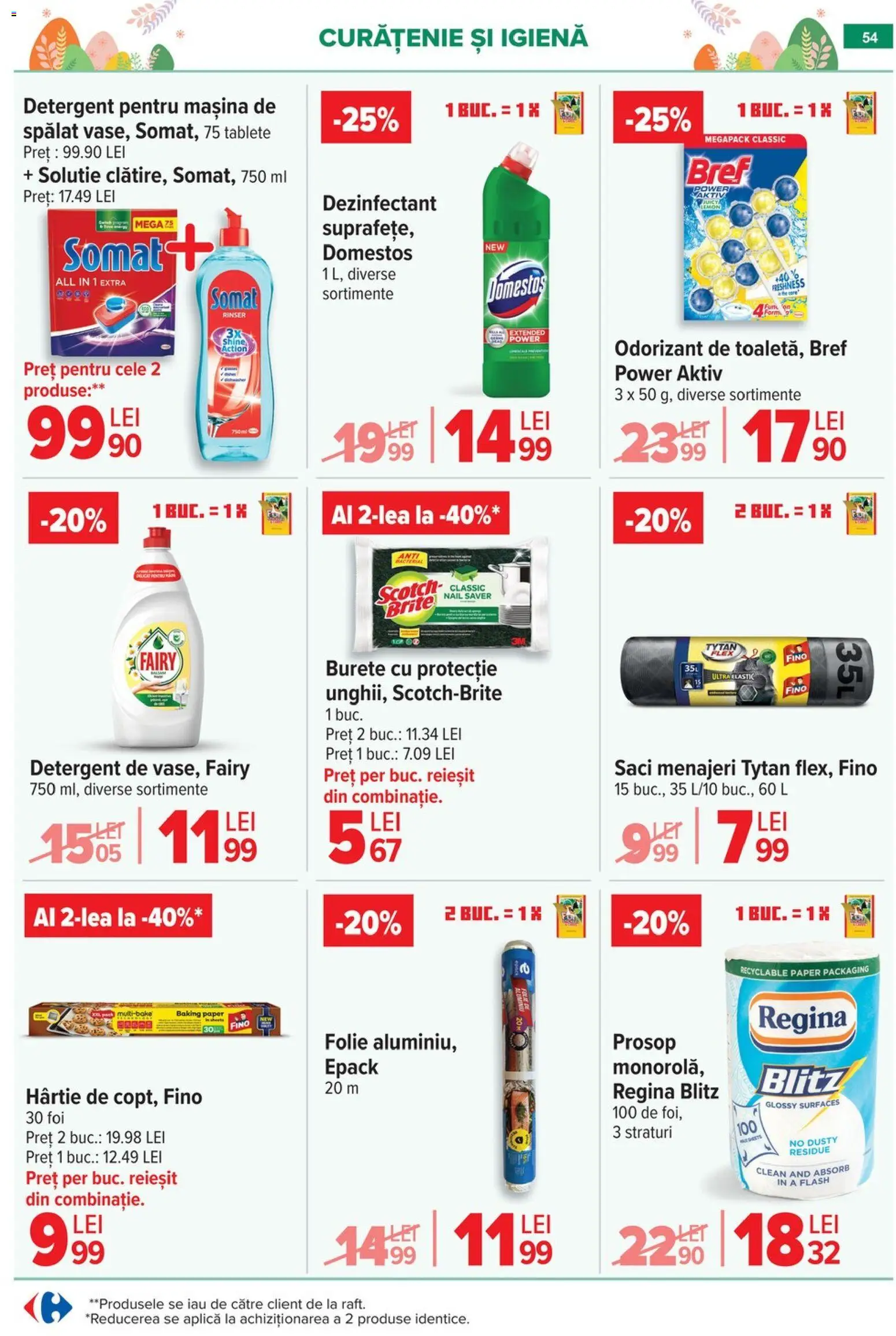 Catalog Carrefour 6 - 13 Aprilie 2026 | Pagina 56 | Produse: Kısırlaştırılmış Kedi Maması, Mâner, Duș, Gel de duș