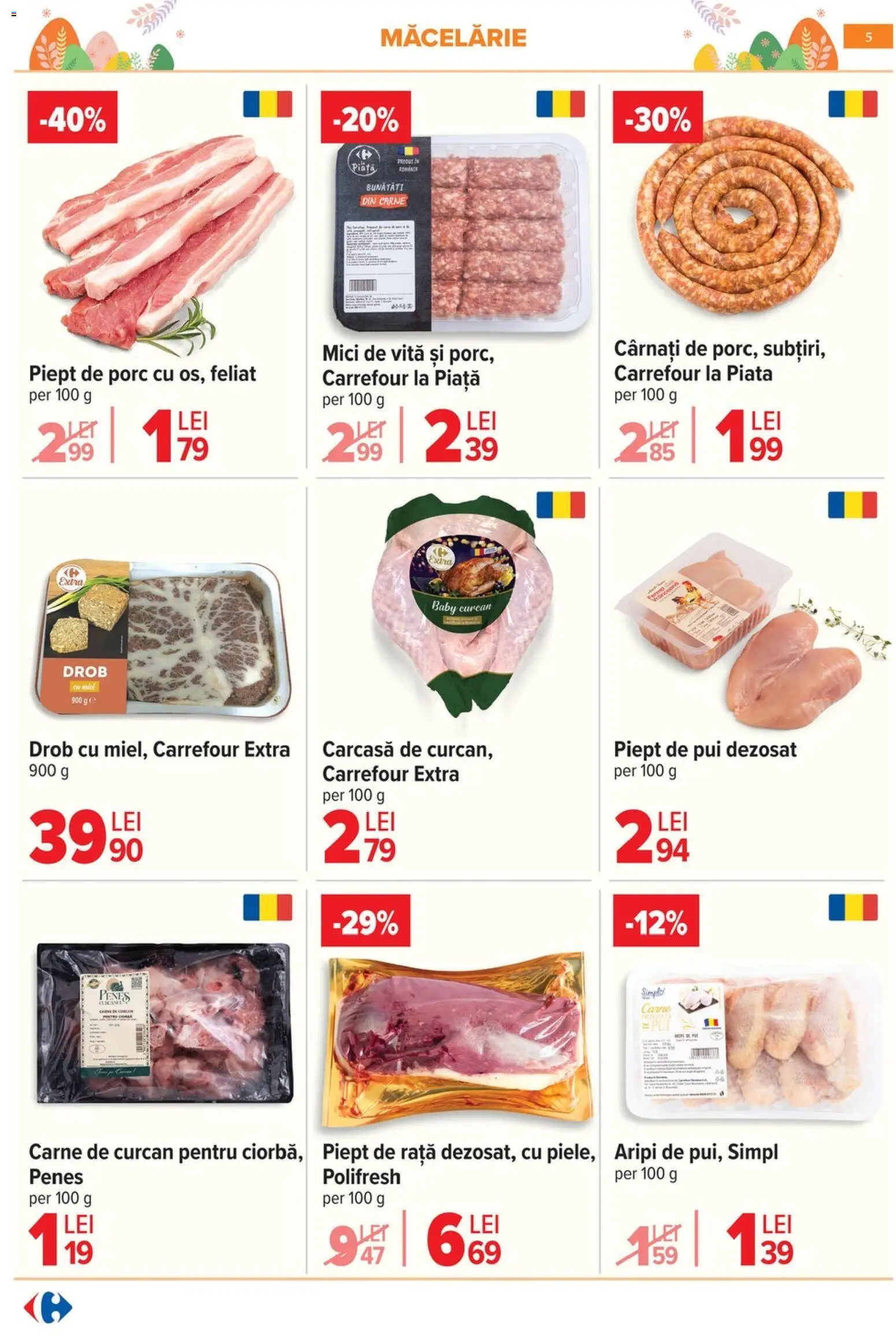 Catalog Carrefour 6 - 13 Aprilie 2026 | Pagina 7 | Produse: Pește, Castraveți, Legume