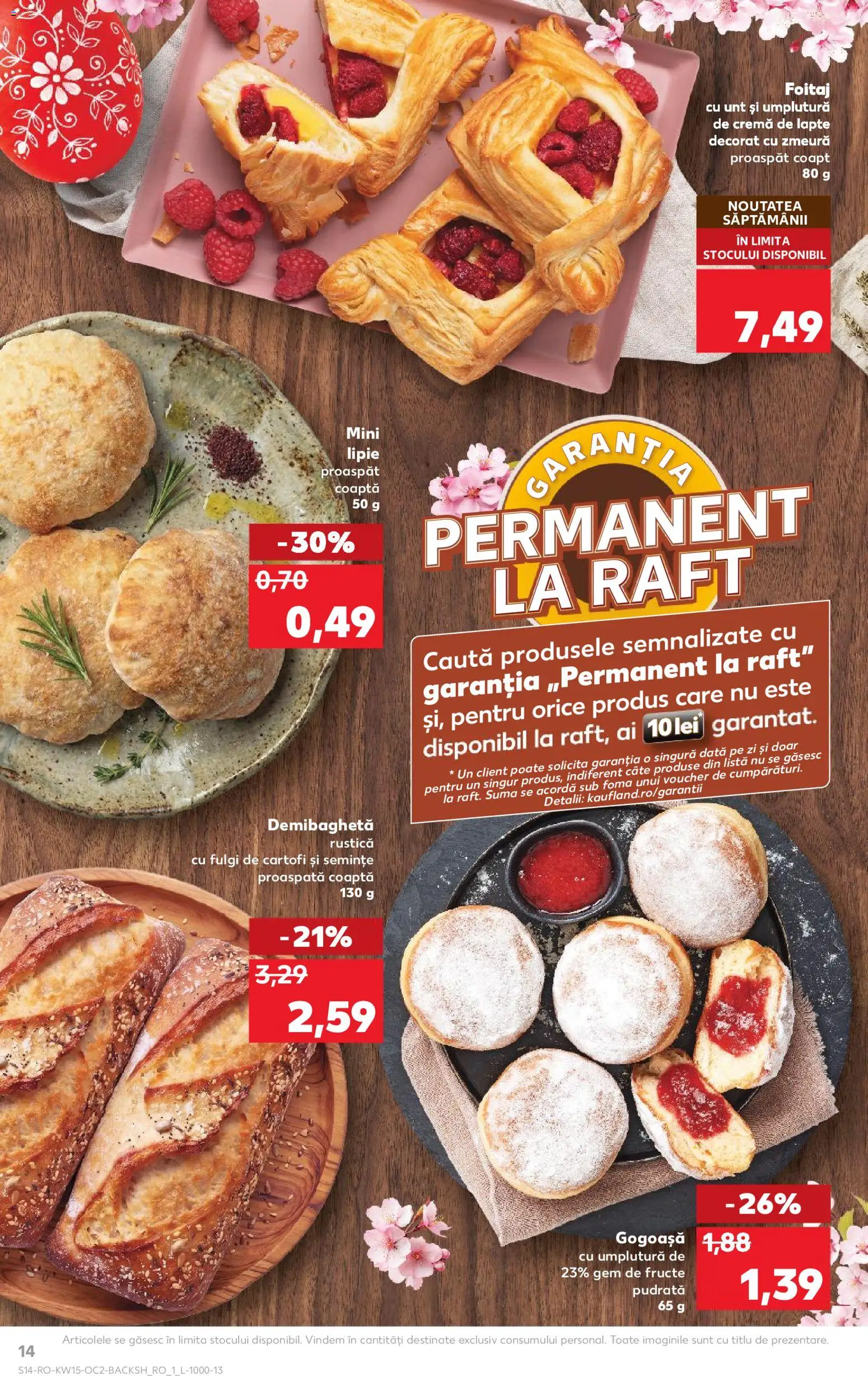 Catalog Kaufland 8 - 13 Aprilie 2026 | Pagina 14 | Produse: Zmeură, Raft, Semințe, Unt