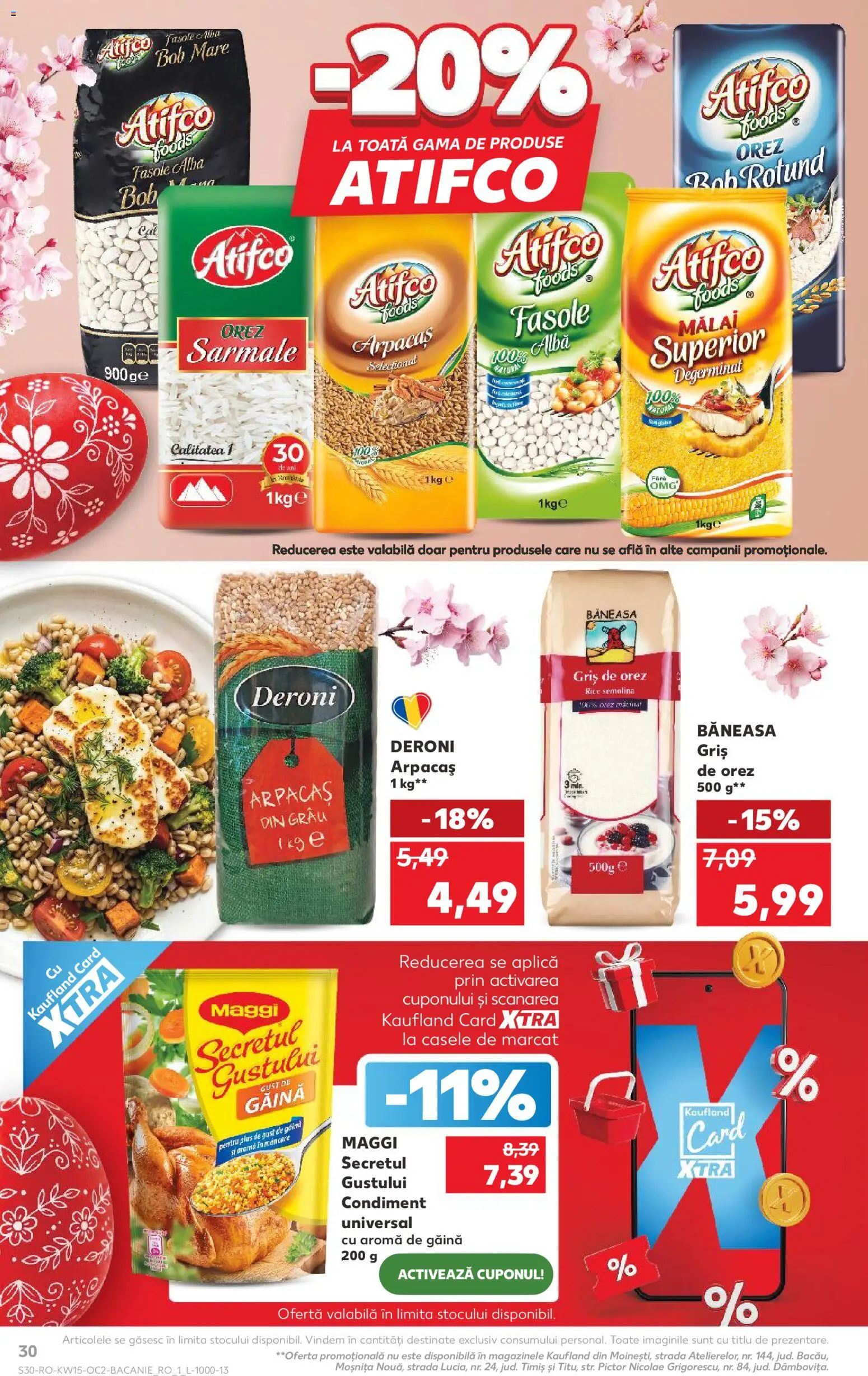 Catalog Kaufland 8 - 13 Aprilie 2026 | Pagina 30 | Produse: Orez, Mălai, Fasole albă