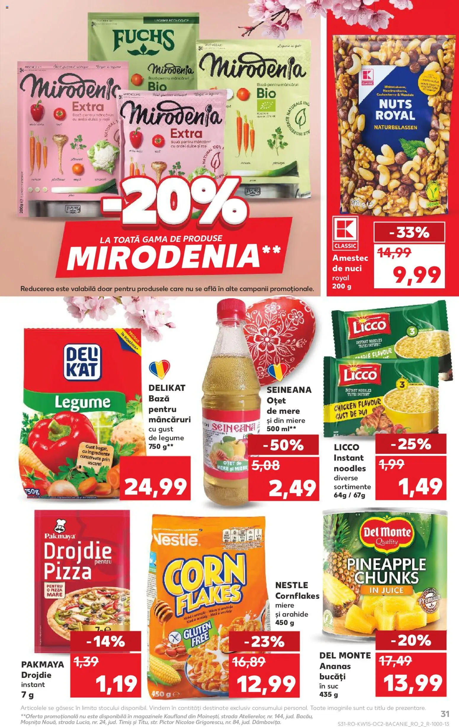 Catalog Kaufland 8 - 13 Aprilie 2026 | Pagina 31 | Produse: Arahide, Mere, Roșii, Legume