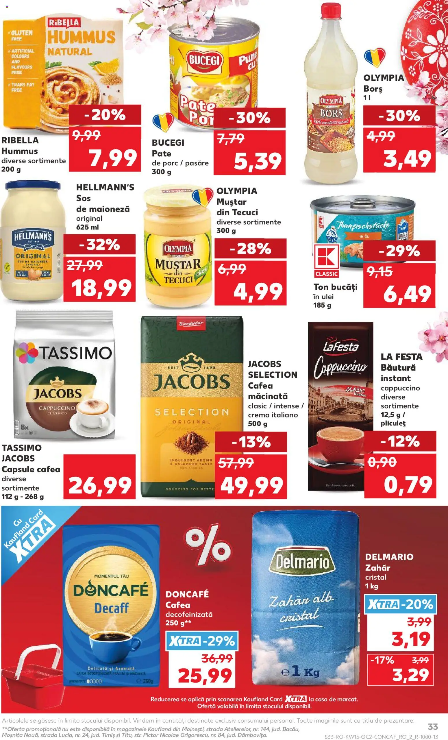 Catalog Kaufland 8 - 13 Aprilie 2026 | Pagina 33 | Produse: Cafea, Muștar, Maioneză, Sos