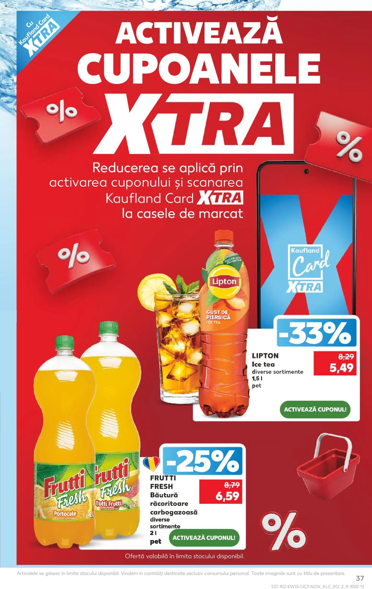 Catalog Kaufland 8 - 13 Aprilie 2026 | Pagina 37 | Produse: Piersică, Portocale, Ice tea