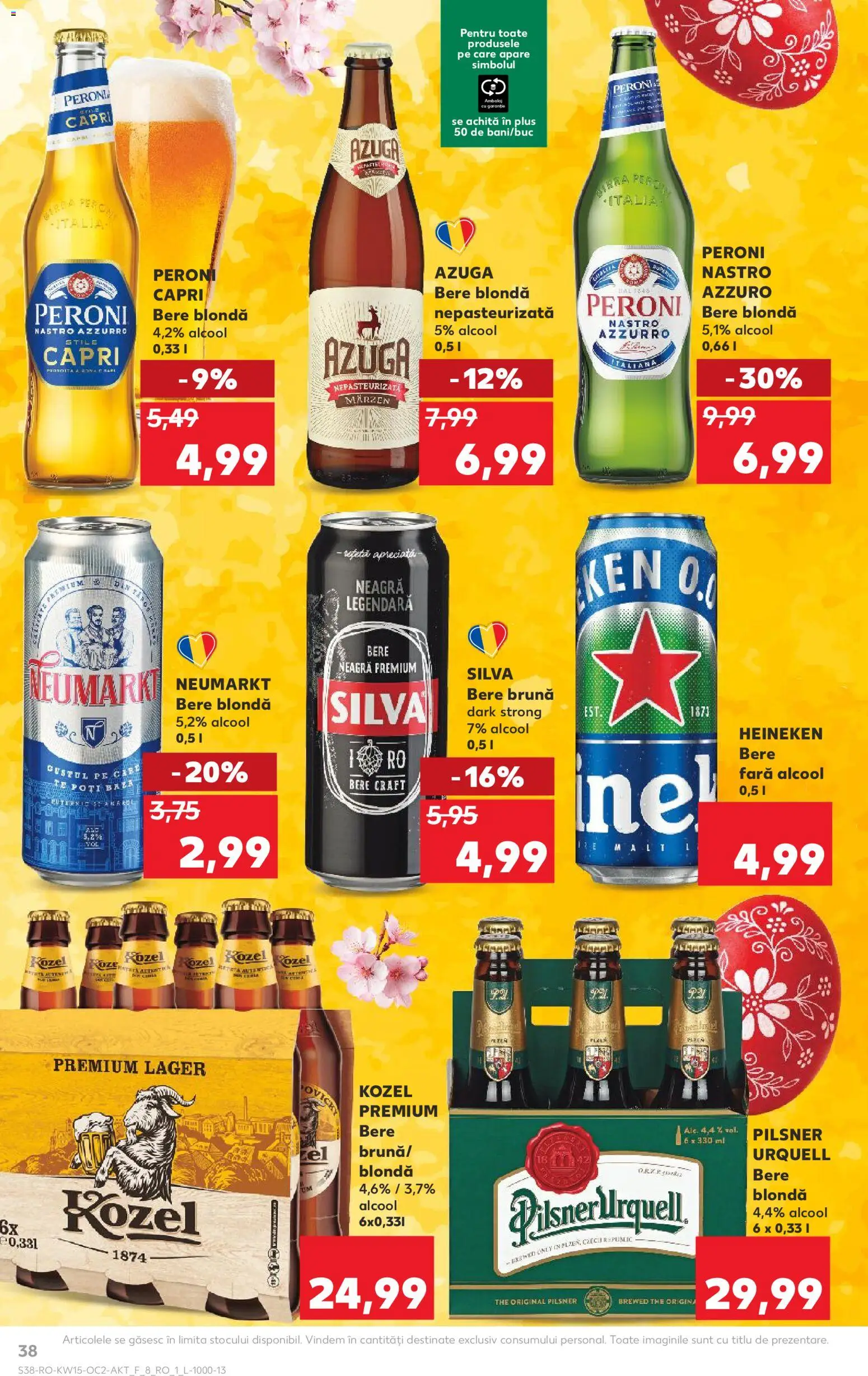 Catalog Kaufland 8 - 13 Aprilie 2026 | Pagina 38 | Produse: Bere