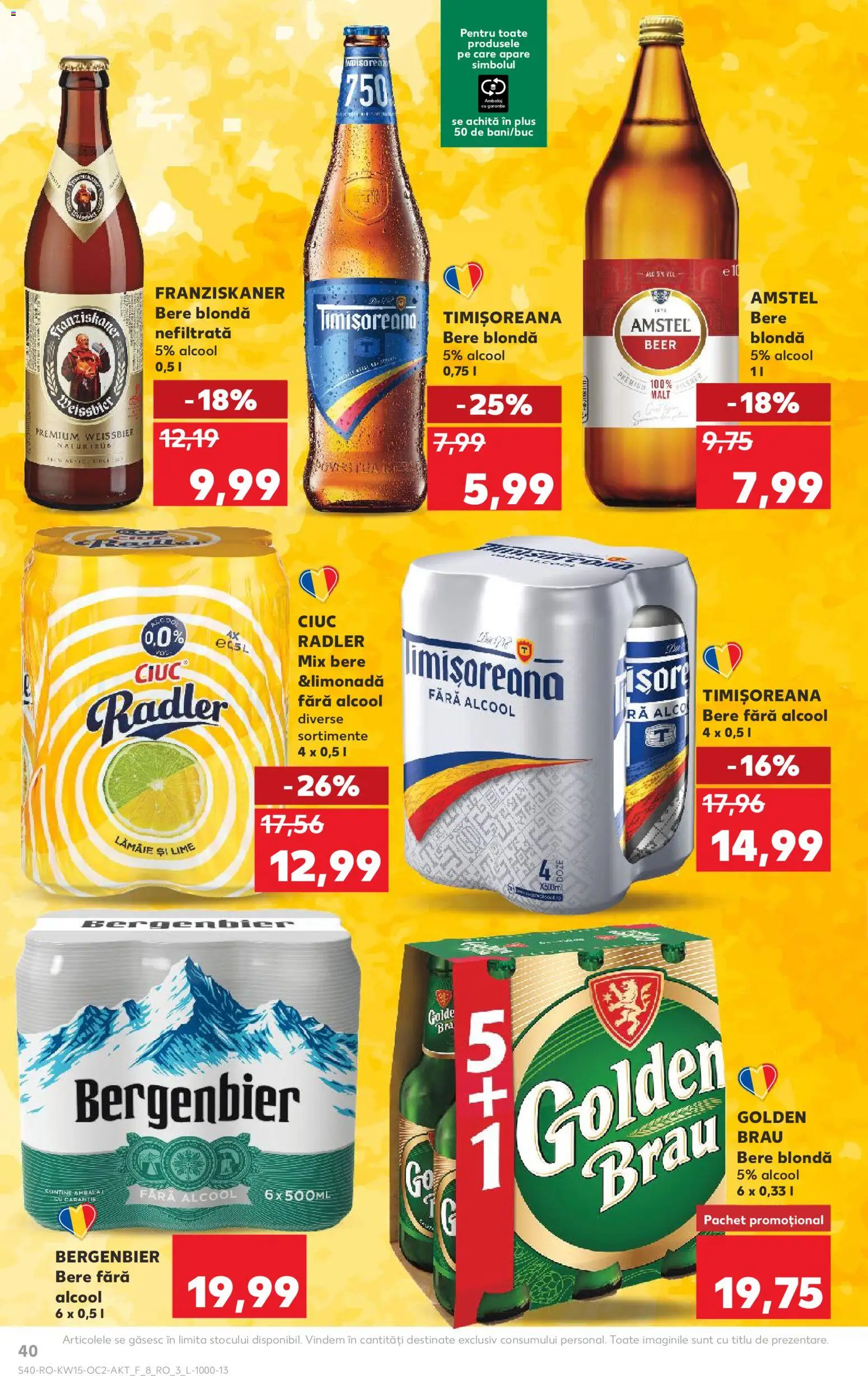 Catalog Kaufland 8 - 13 Aprilie 2026 | Pagina 40 | Produse: Lime, Atıştırmalık, Bere, Lămâie