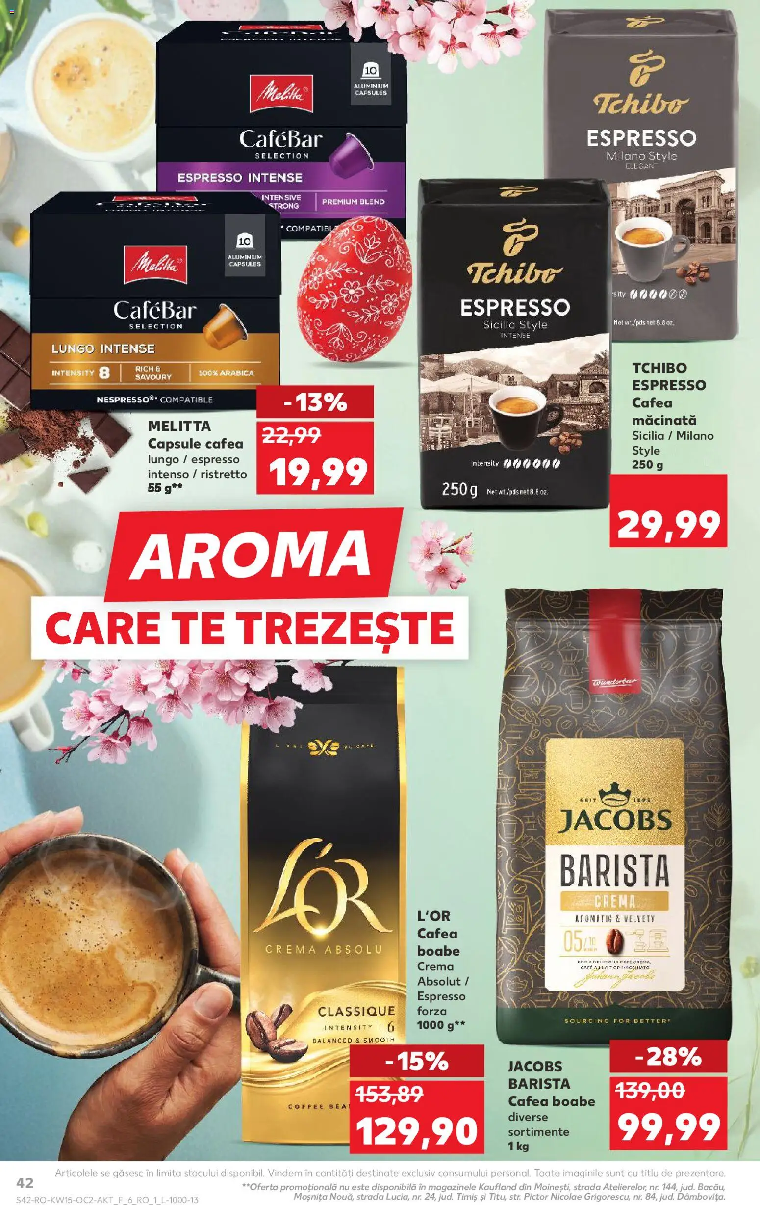 Catalog Kaufland 8 - 13 Aprilie 2026 | Pagina 42 | Produse: Delgeç, Köpek çiti, Cremă, Cafea