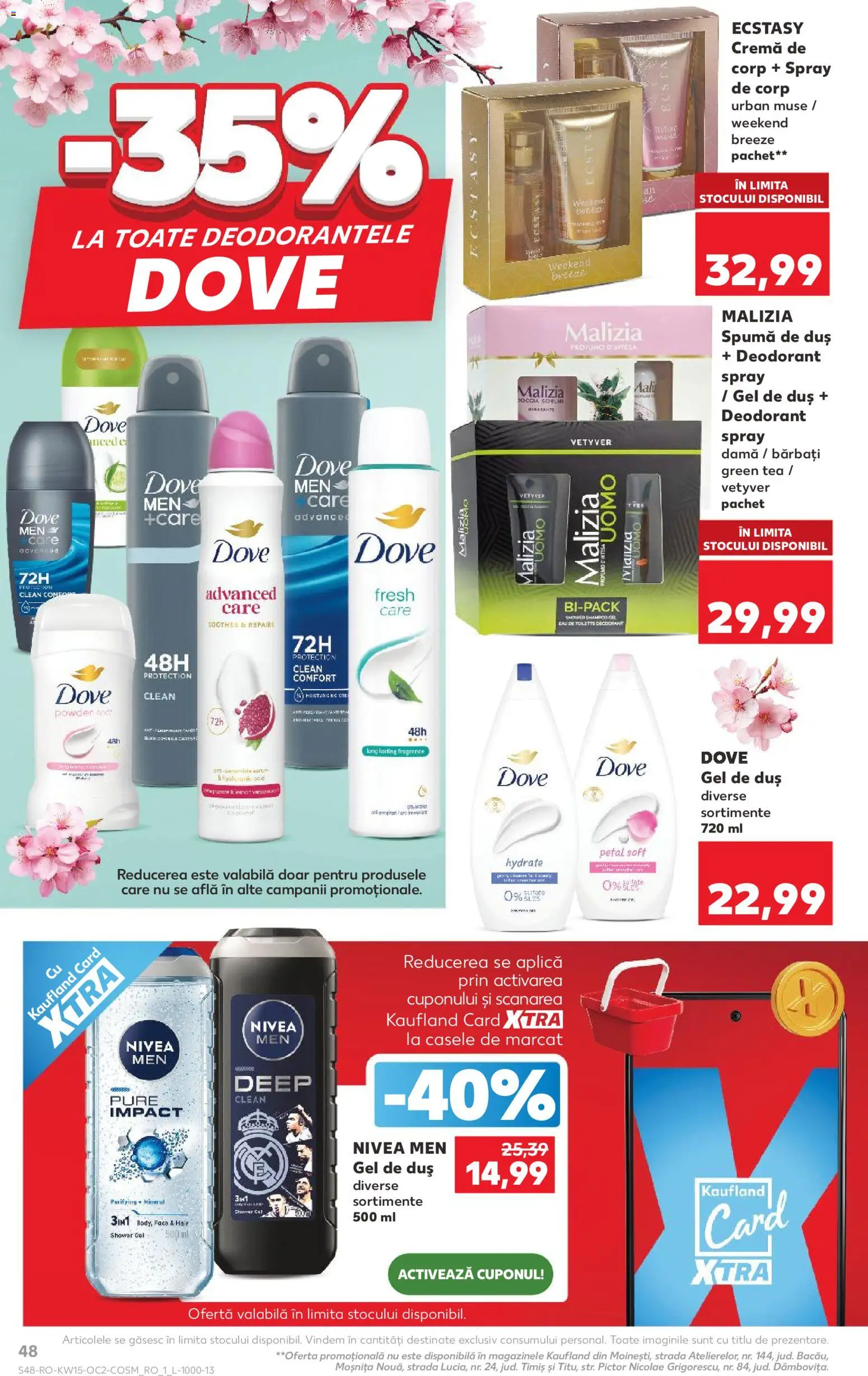 Catalog Kaufland 8 - 13 Aprilie 2026 | Pagina 48 | Produse: Peluş Köpek Yatağı, Cremă, Cremă de corp, Deodorant