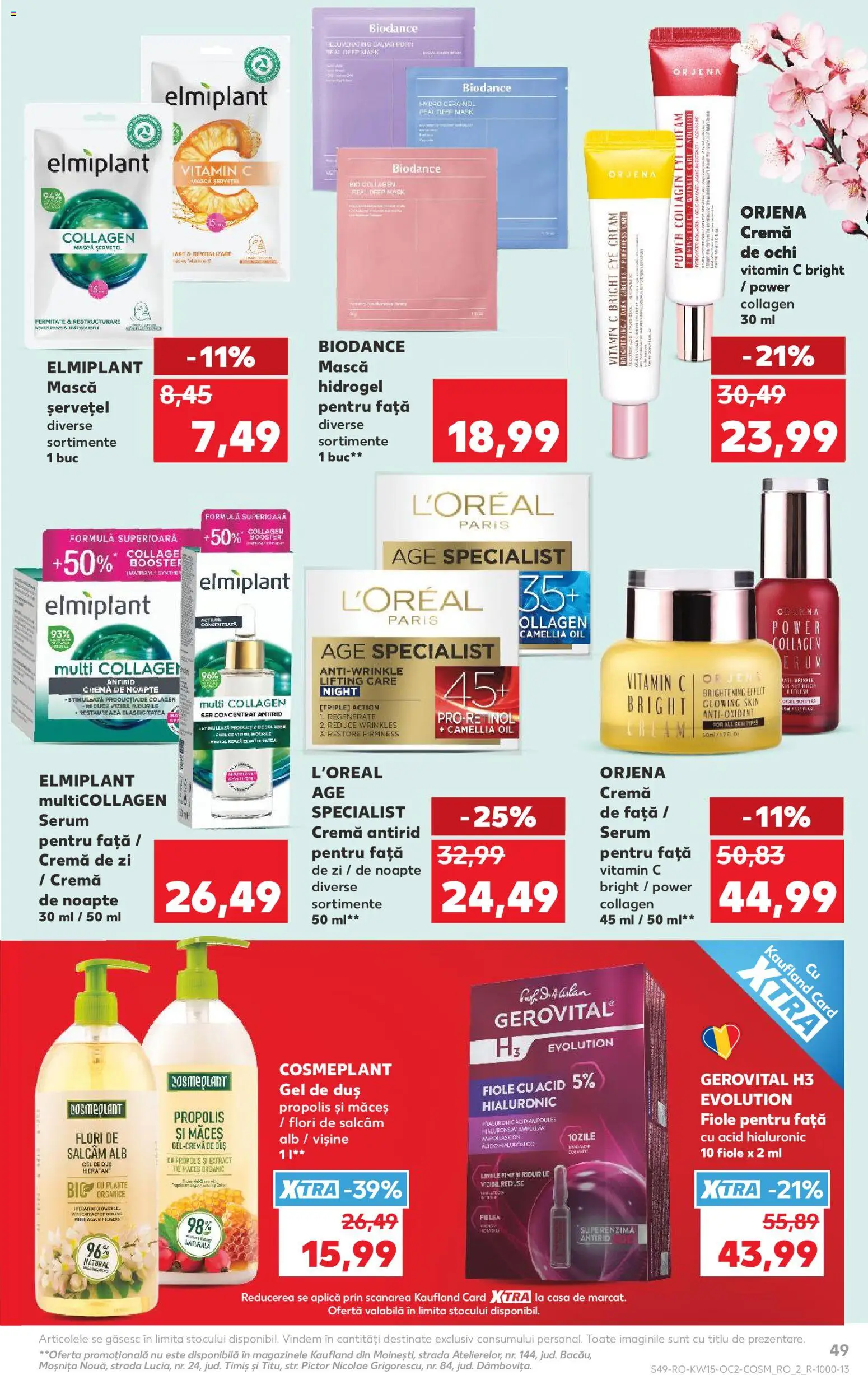Catalog Kaufland 8 - 13 Aprilie 2026 | Pagina 49 | Produse: Serum, Duș, Cremă, Gel de duș
