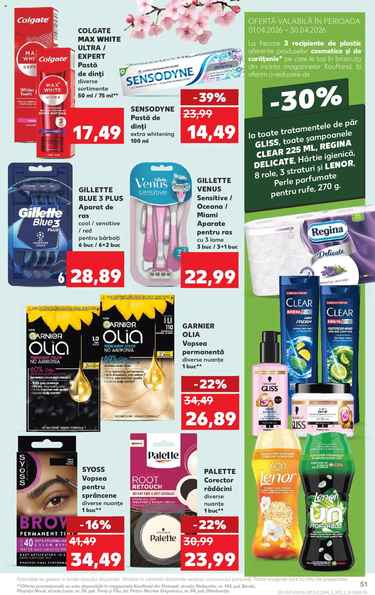 Catalog Kaufland 8 - 13 Aprilie 2026 | Pagina 51 | Produse: Vopsea, Parfum, Concealer, Recipiente