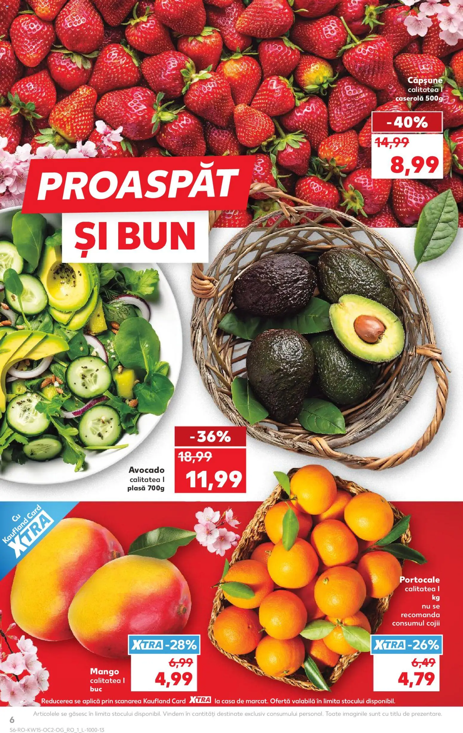 Catalog Kaufland 8 - 13 Aprilie 2026 | Pagina 6 | Produse: Portocale, Avocado, Mango