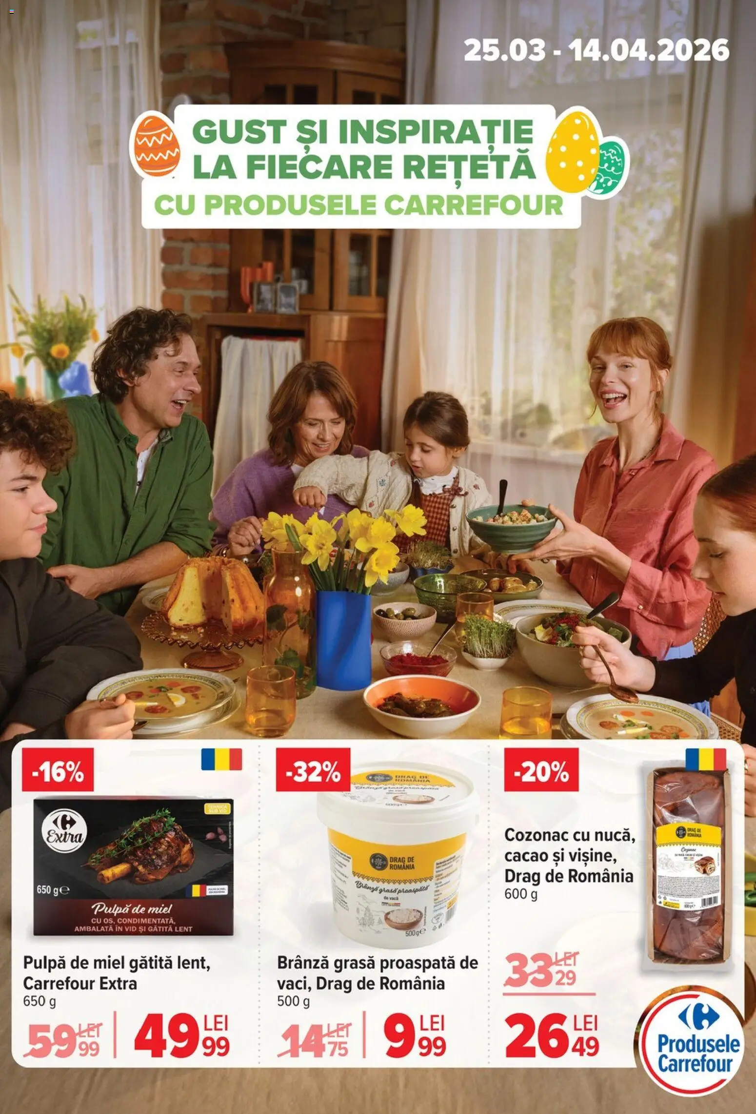Catalog Carrefour 6 - 13 Aprilie 2026 | Pagina 19 | Produse: Ulei, Oțet, Muștar, Mălai
