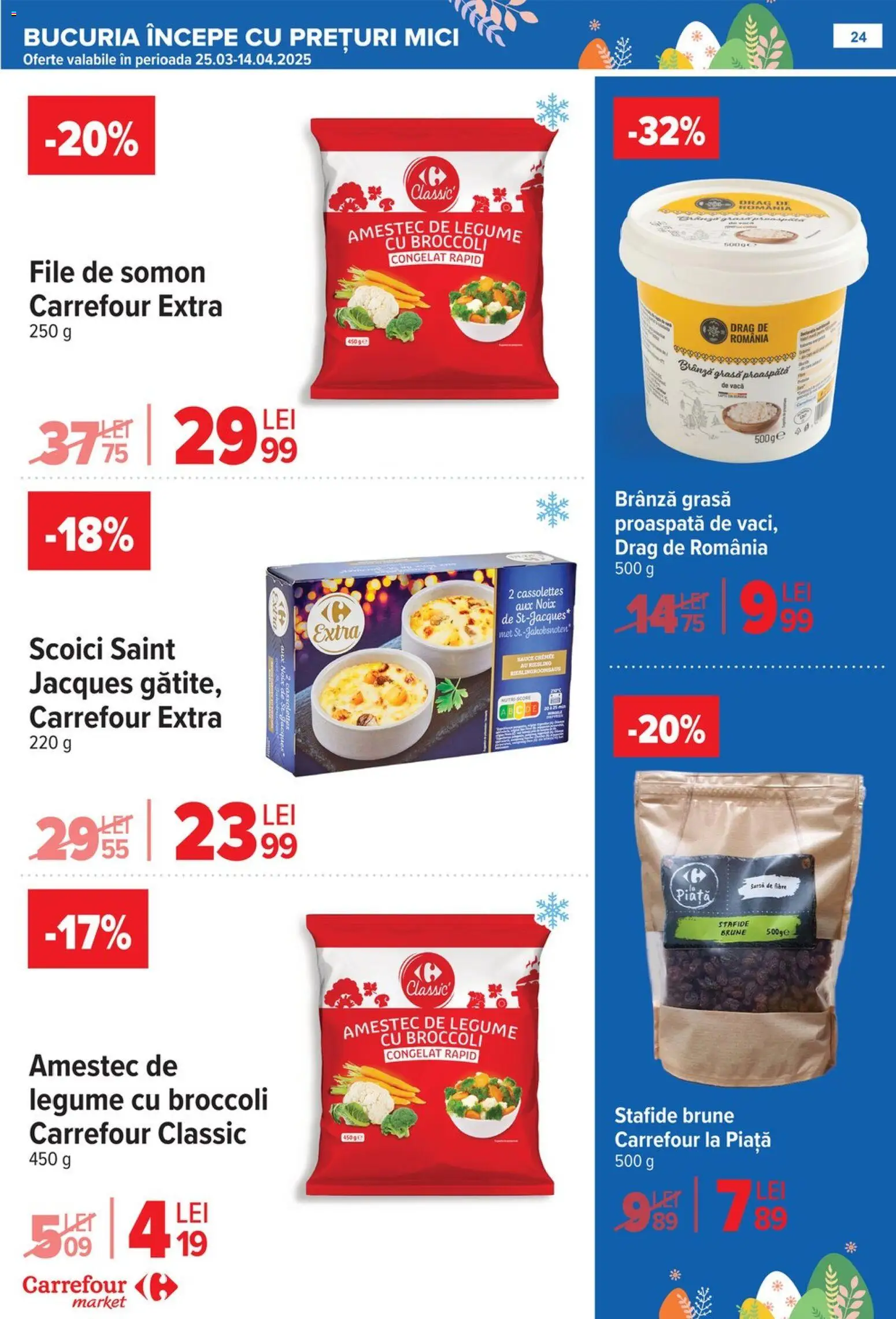 Catalog Carrefour 6 - 13 Aprilie 2026 | Pagina 25 | Produse: Keçeli kalem, Lait de coco, Mici, Salam