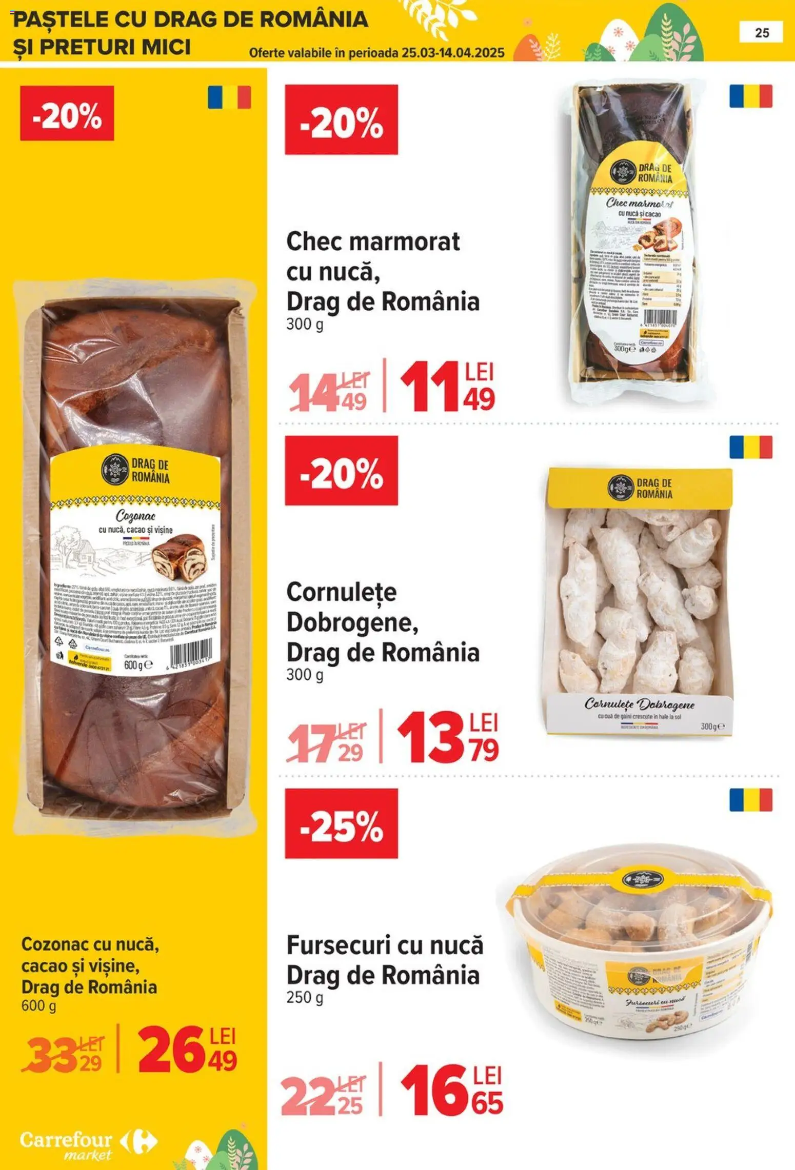 Catalog Carrefour 6 - 13 Aprilie 2026 | Pagina 26 | Produse: Mici, Unt, Gorgonzola, Muștar