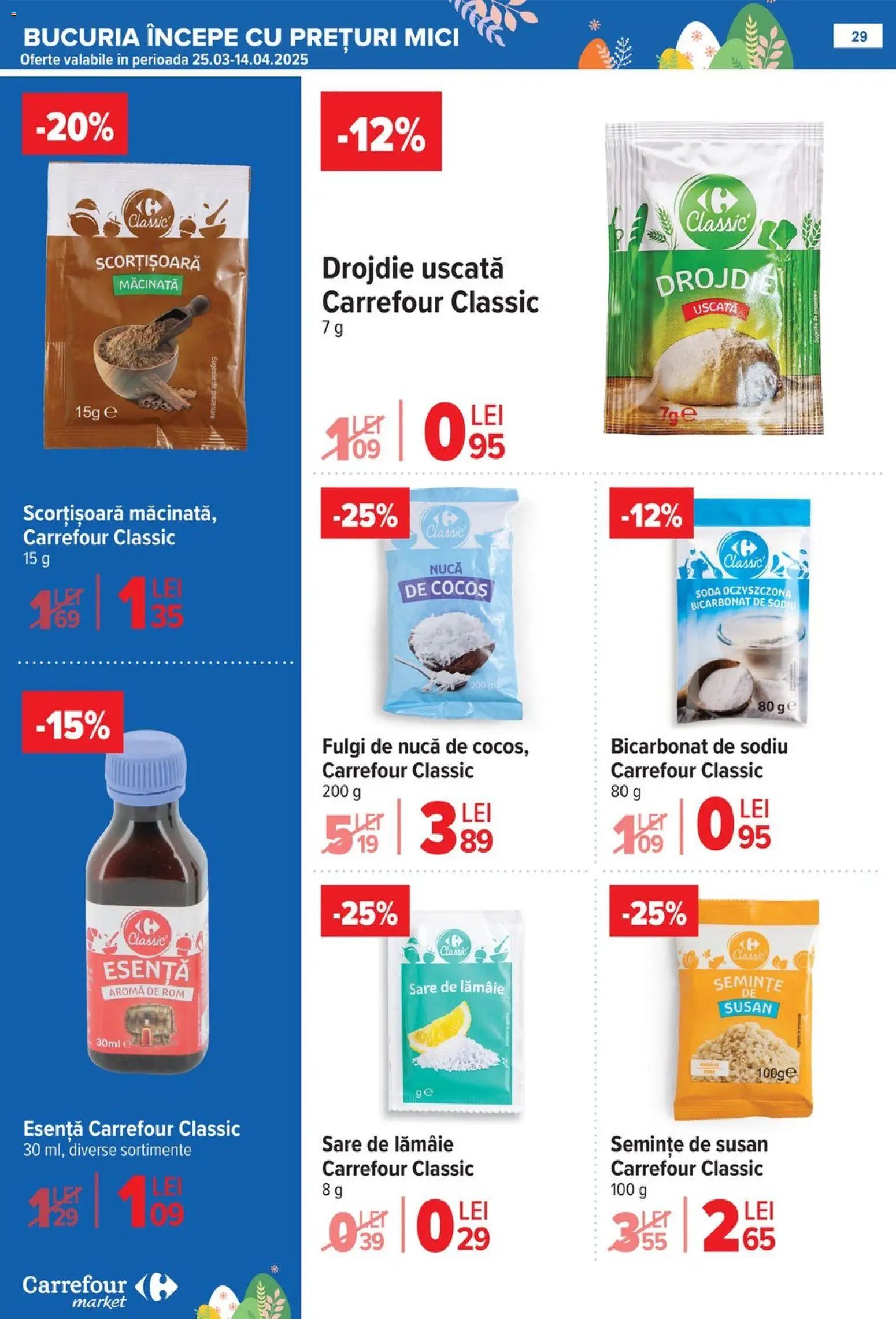 Catalog Carrefour 6 - 13 Aprilie 2026 | Pagina 30 | Produse: Mici, Cornulețe, Cacao