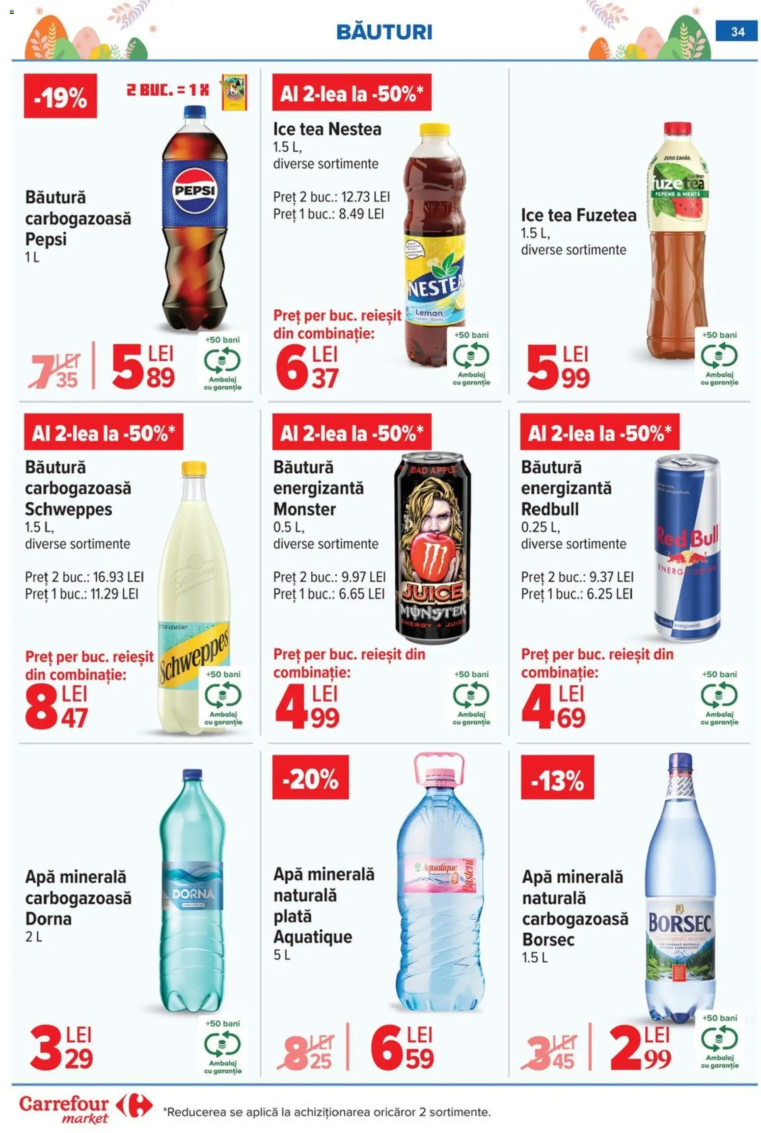 Catalog Carrefour 6 - 13 Aprilie 2026 | Pagina 35 | Produse: Mici, Ulei, Mascarpone, Smântână