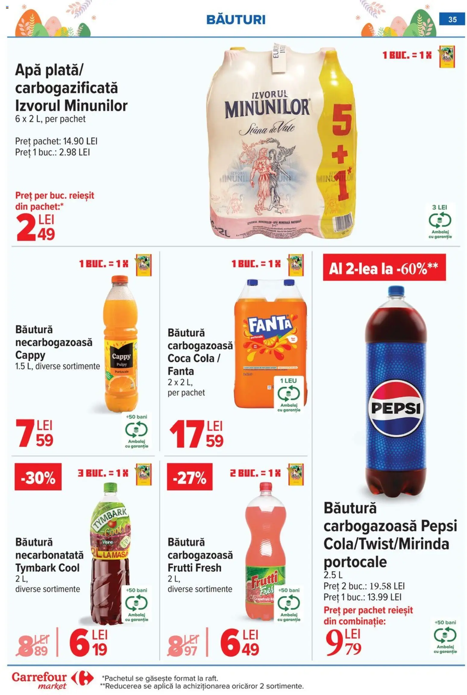 Catalog Carrefour 6 - 13 Aprilie 2026 | Pagina 36 | Produse: Mici, Pudră, Ouă, Cafea