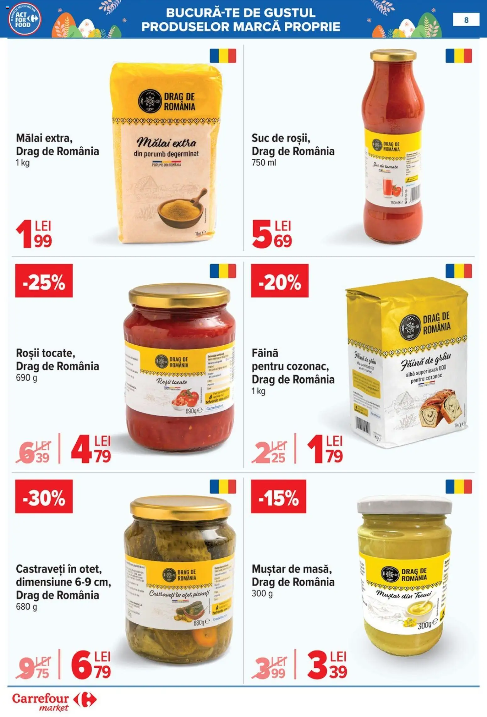Catalog Carrefour 6 - 13 Aprilie 2026 | Pagina 8 | Produse: Varză, Struguri, Mere, Mango