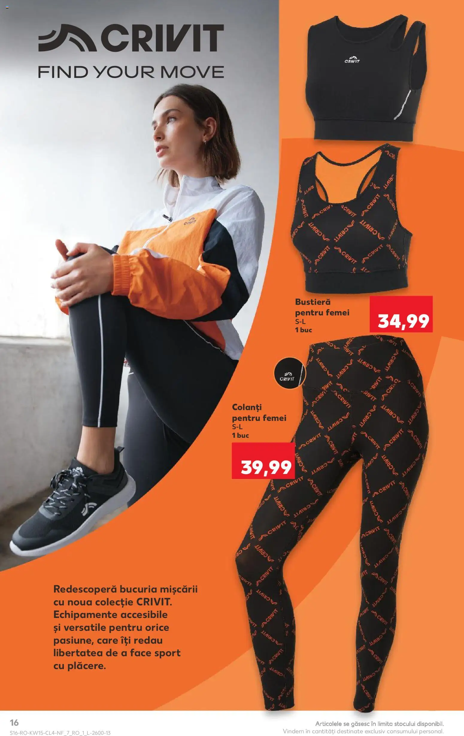 Catalog Kaufland 8 - 13 Aprilie 2026 | Pagina 16 | Produse: Bustieră, Colanți