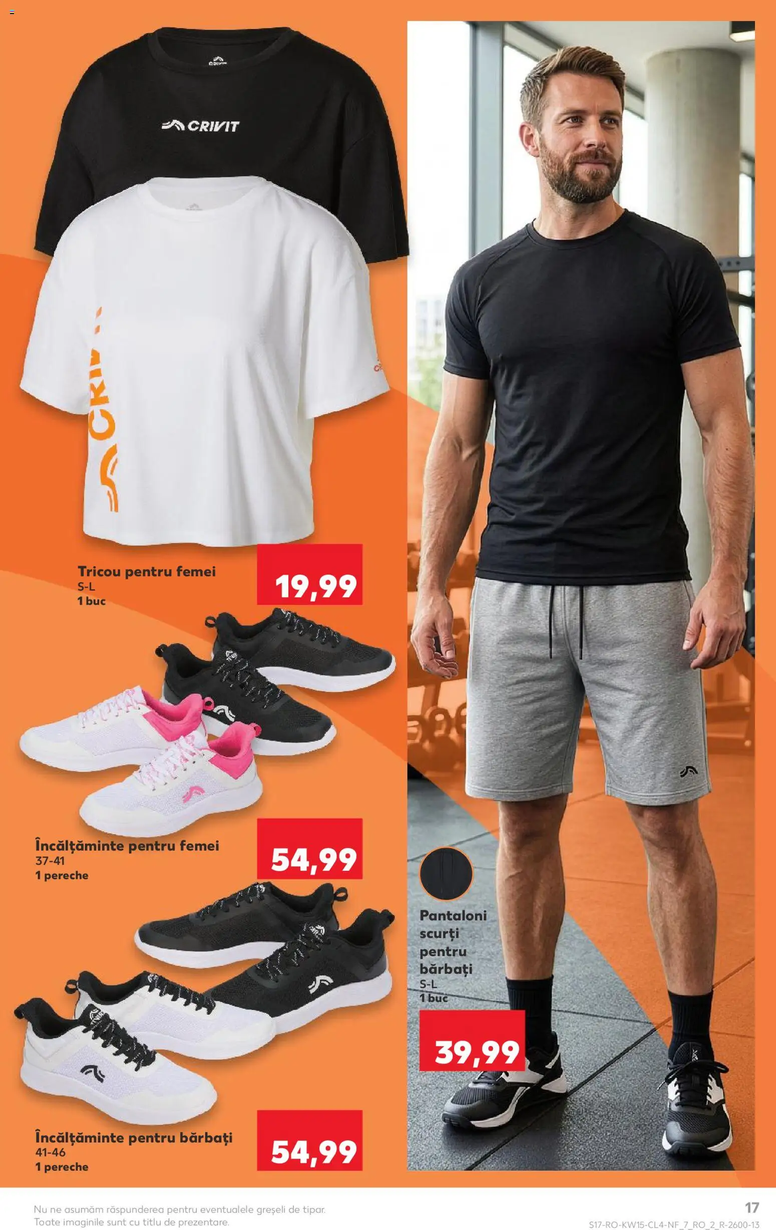 Catalog Kaufland 8 - 13 Aprilie 2026 | Pagina 17 | Produse: Bornoz takımı, Tricou, Pantaloni, Pantaloni scurți