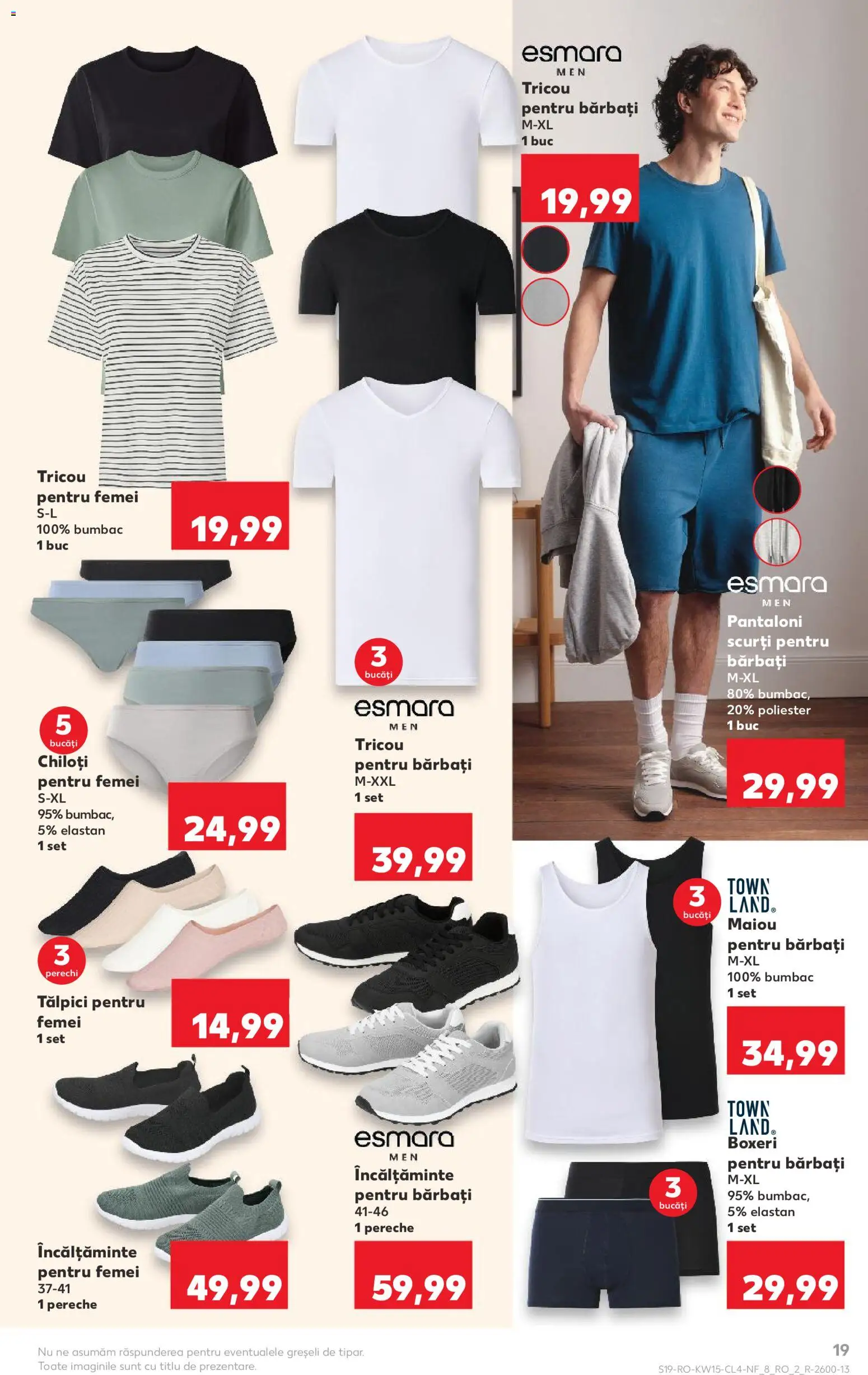 Catalog Kaufland 8 - 13 Aprilie 2026 | Pagina 19 | Produse: Top, Kestane, Bornoz takımı, Boxeri