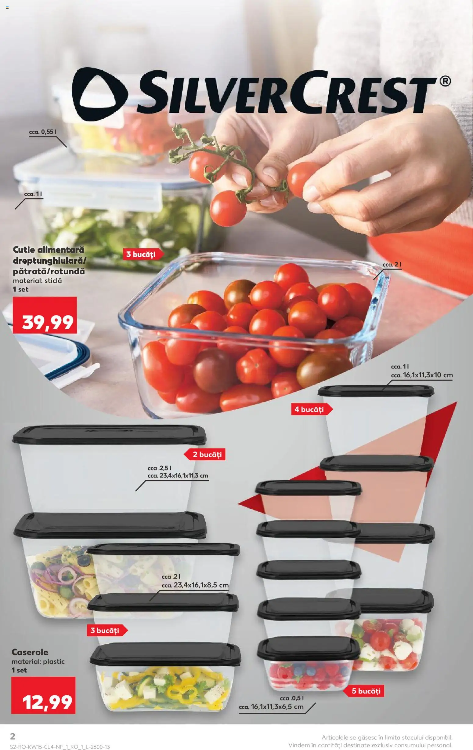 Catalog Kaufland 8 - 13 Aprilie 2026 | Pagina 2 | Produse: Caserole, Cutie